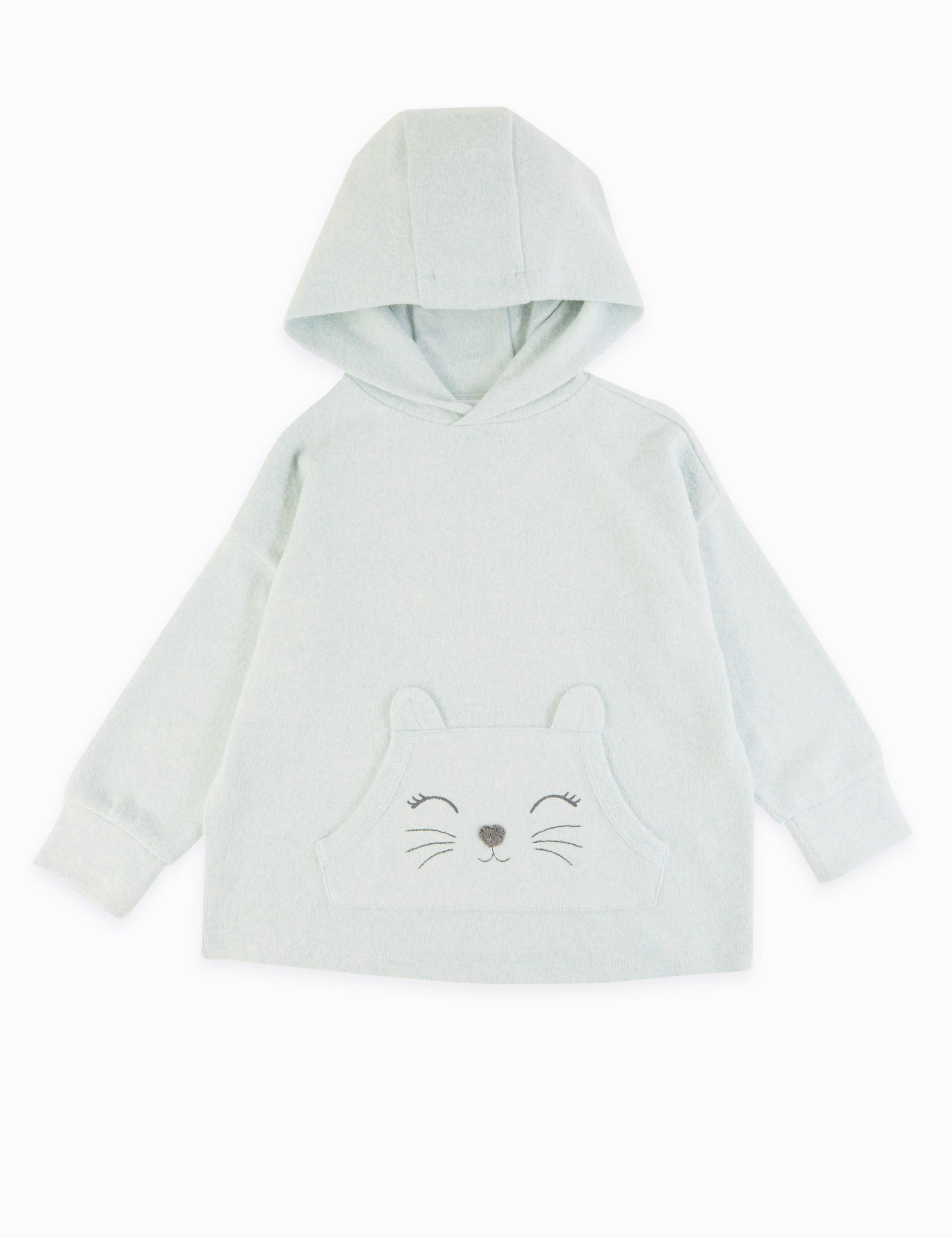 Animal Print Pocket Hoodie (2-7 Years) 2 of 4