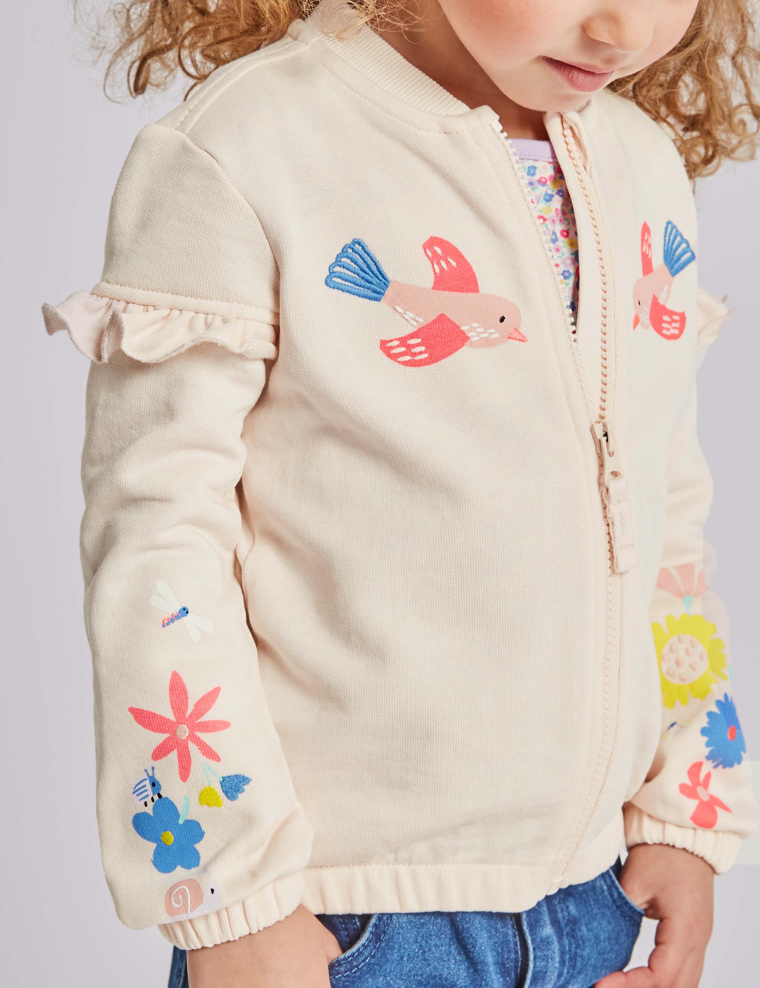 Bird Print Jumper (3 Months - 7 Years) 4 of 6