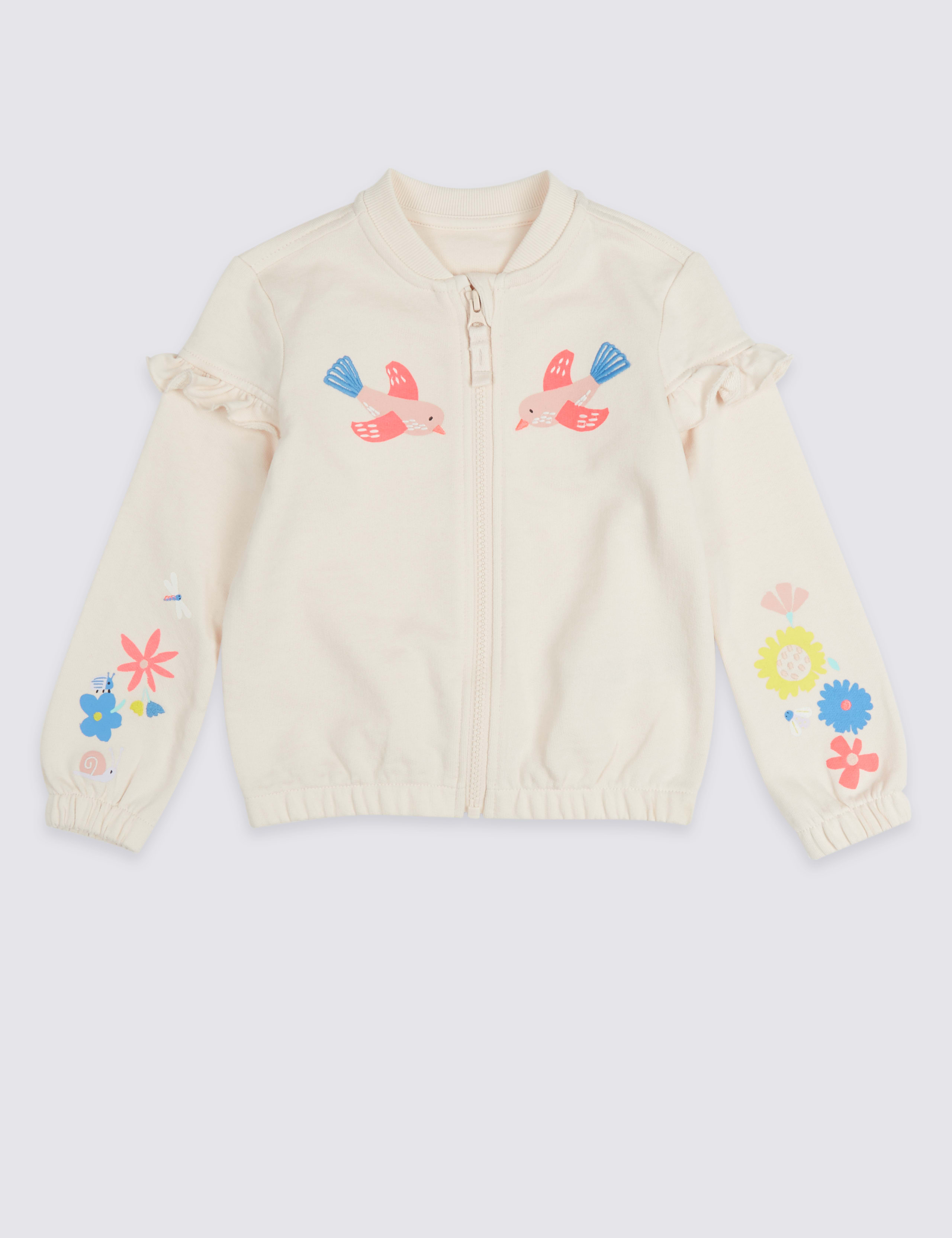 Bird Print Jumper (3 Months - 7 Years) 2 of 6