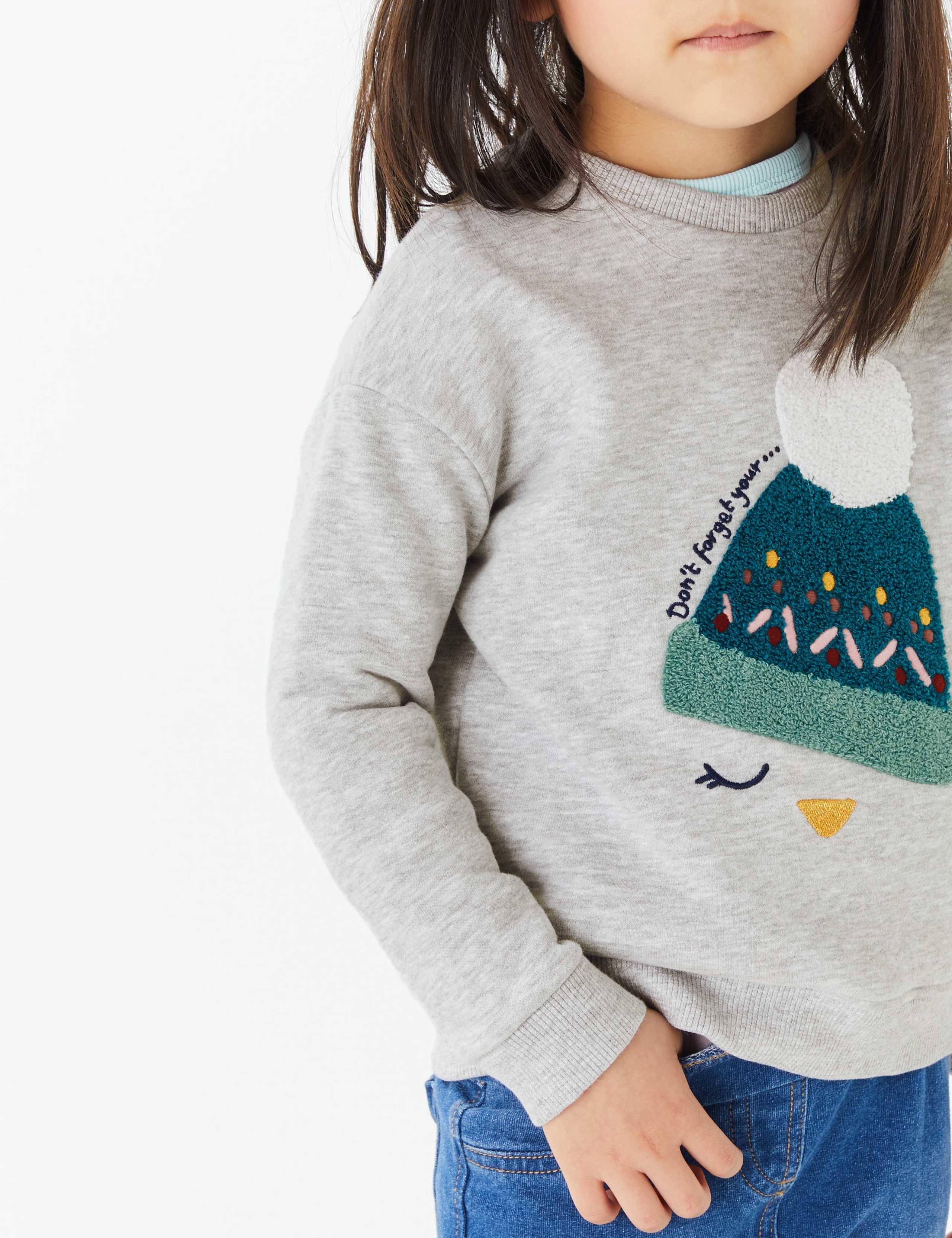Bobble Hat Print Jumper (3 Months - 7 Years) 3 of 4