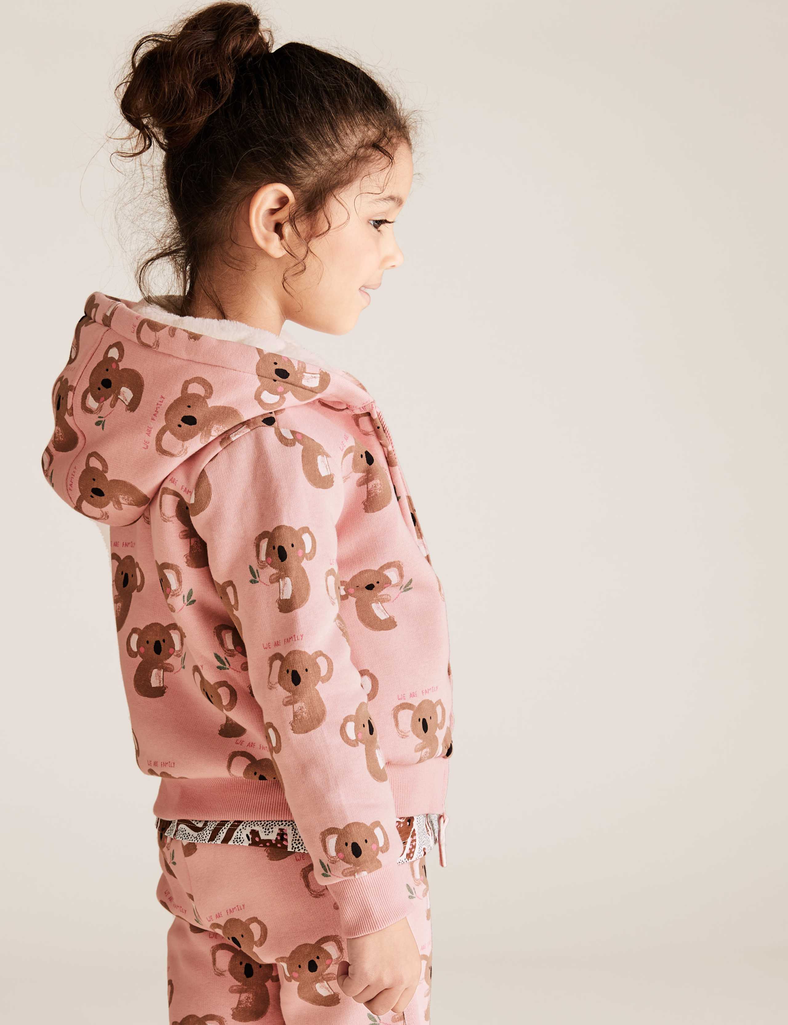 Cotton Koala Print Hoodie (2-7 Yrs) 5 of 5