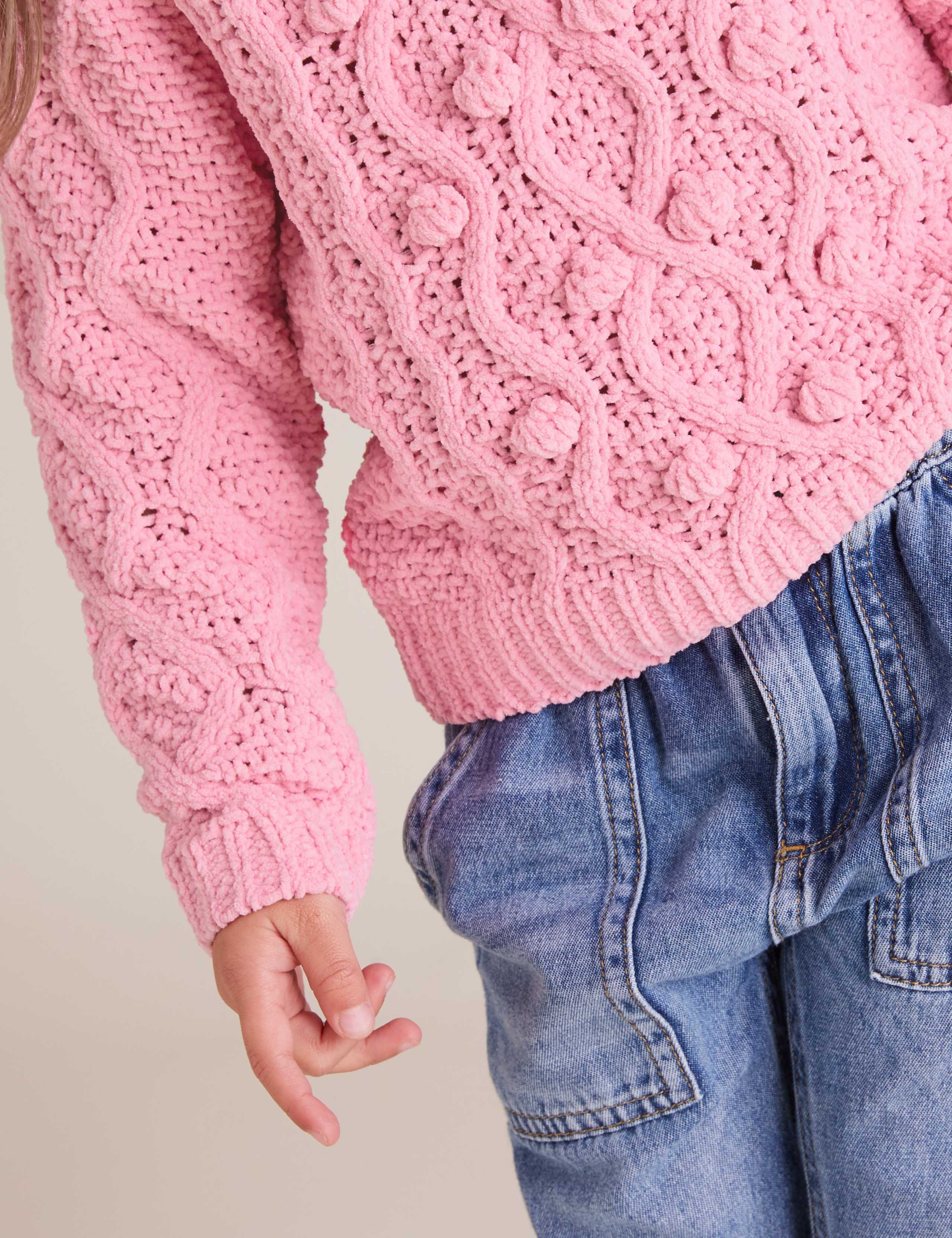 Chenille Bobble Jumper (2-7 Yrs) 3 of 4