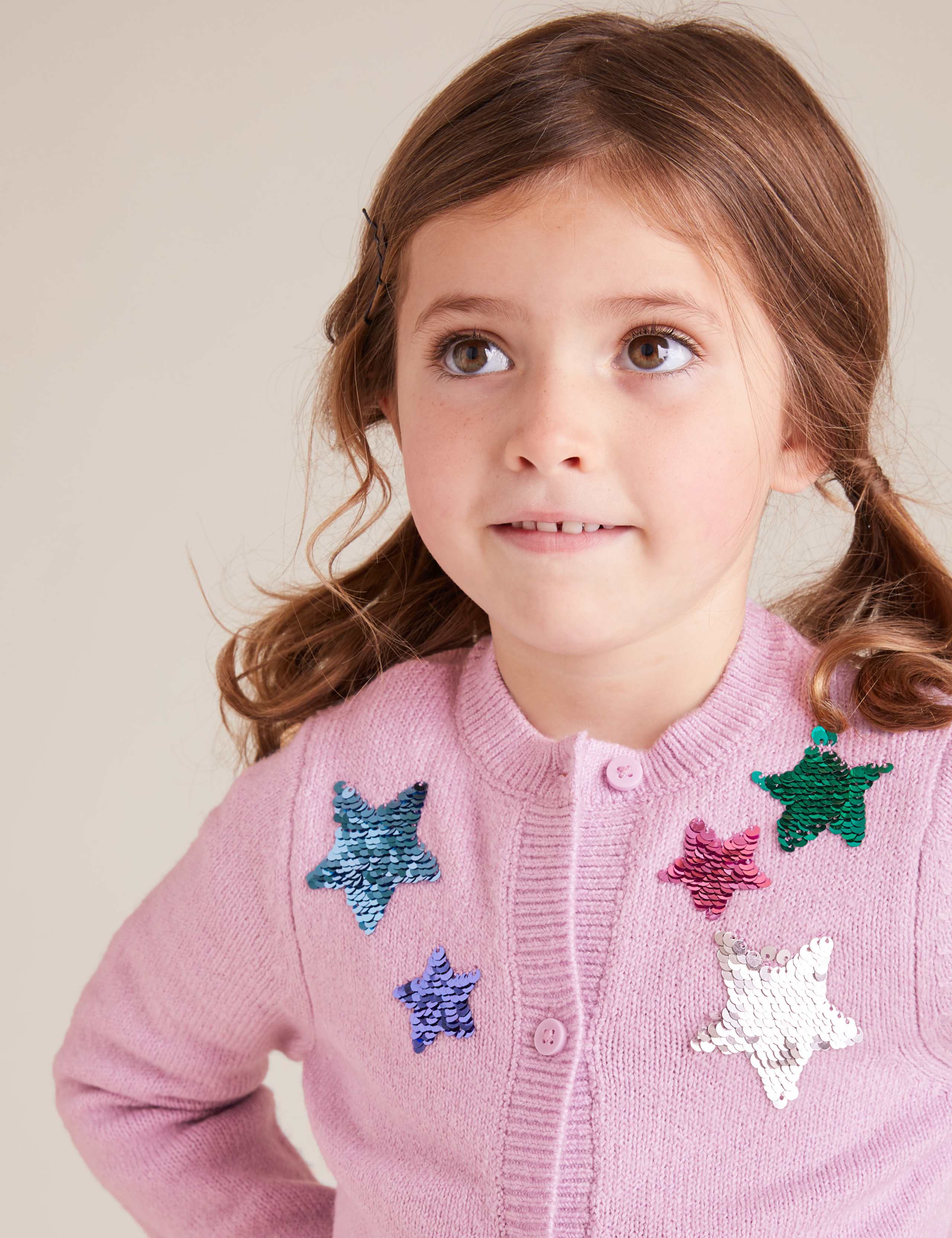 Sequin Star Cardigan 3 of 5