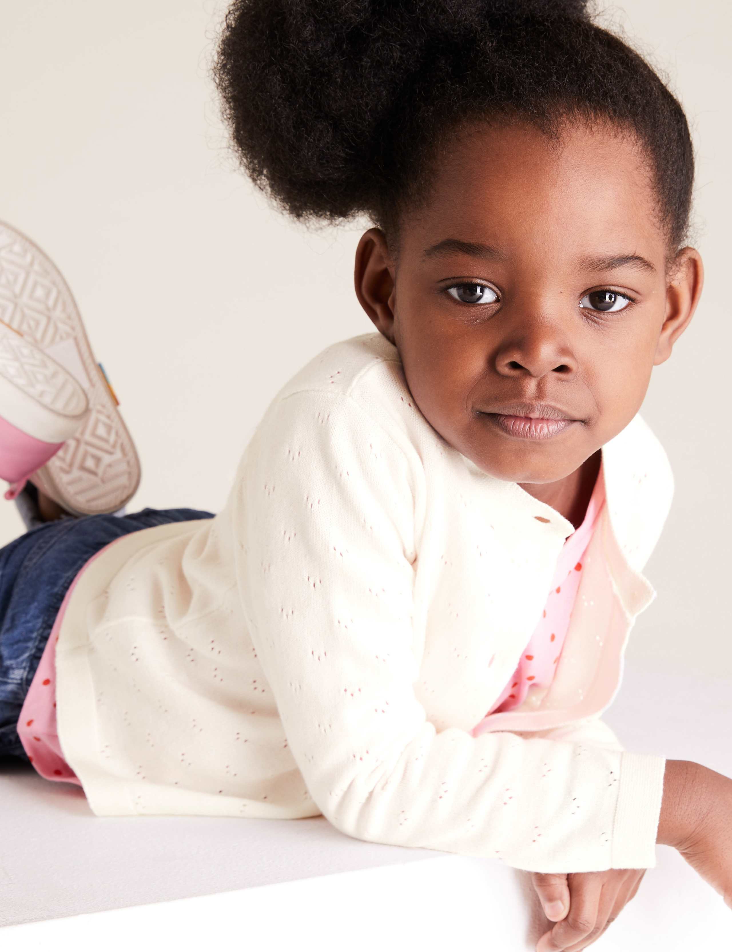 Pure Cotton Cardigan (2-7 Yrs) 3 of 4