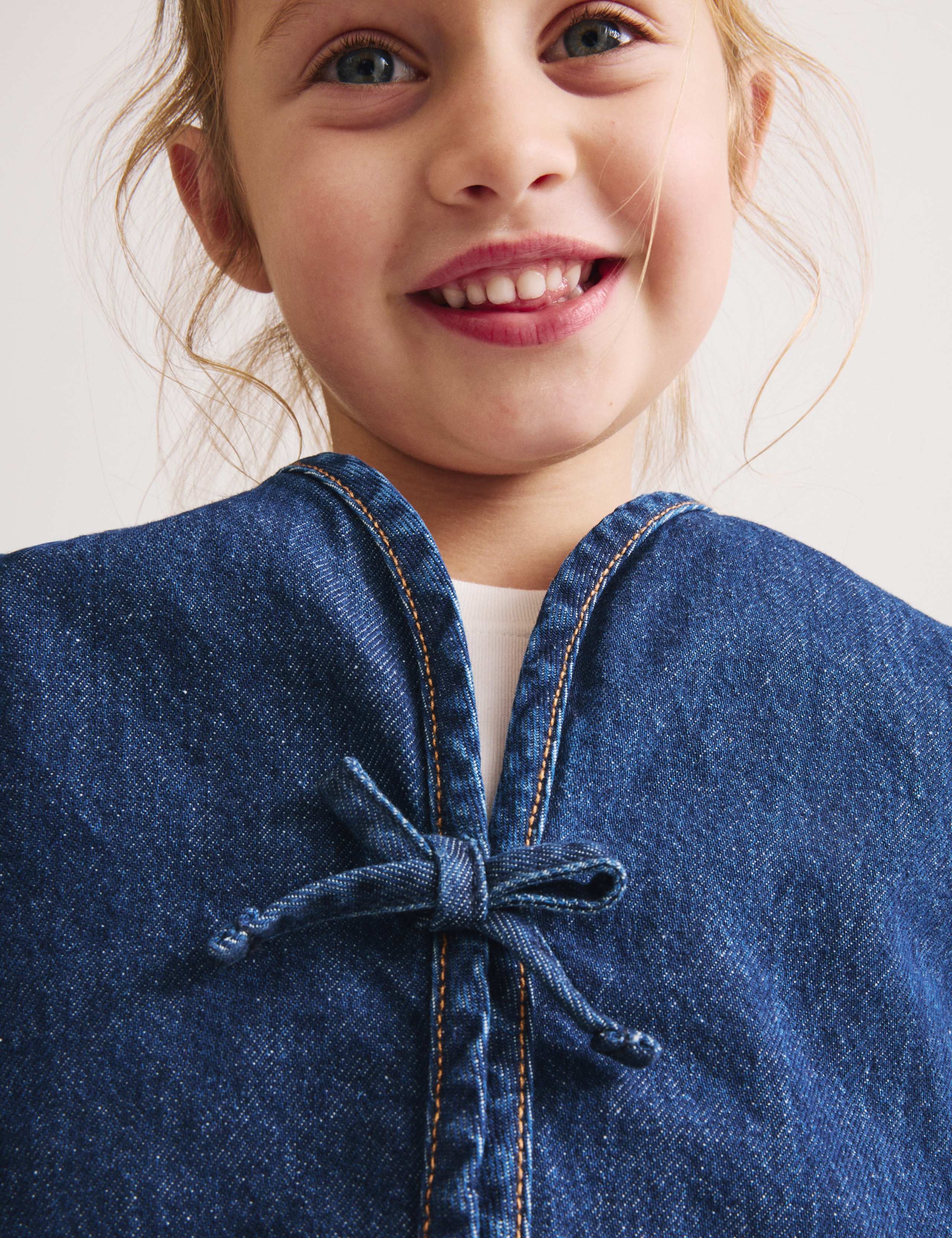 Tie Front Denim Waistcoat (2-10 Yrs) 4 of 5