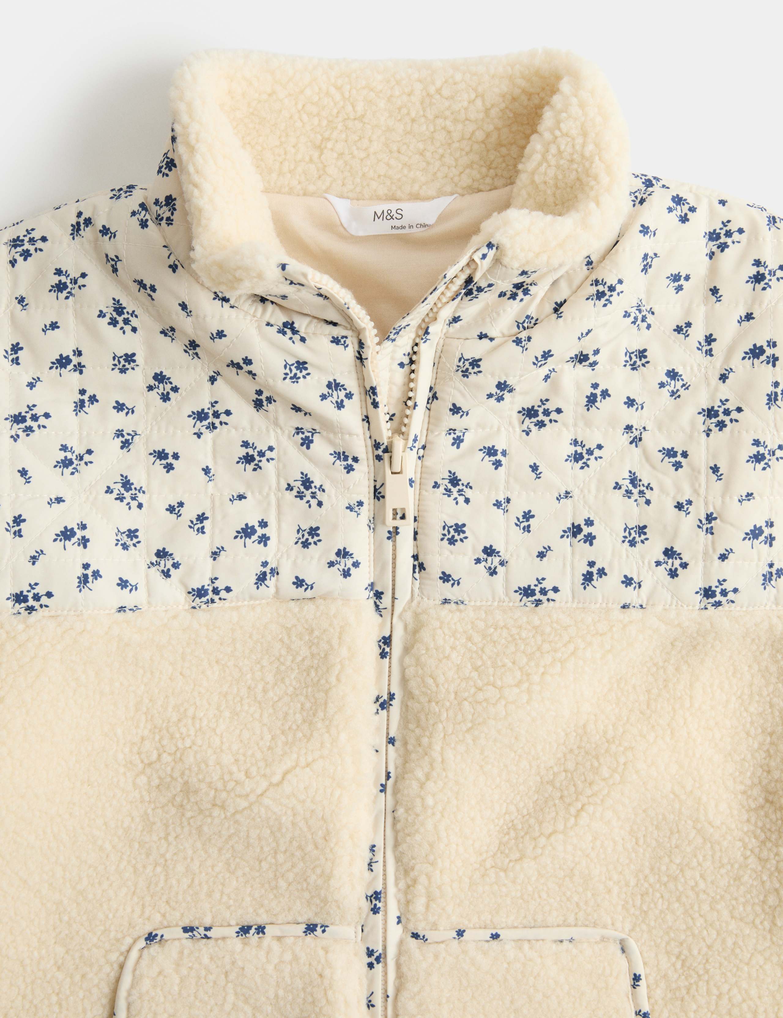 Floral Borg Jacket (2-8 Yrs) 2 of 4