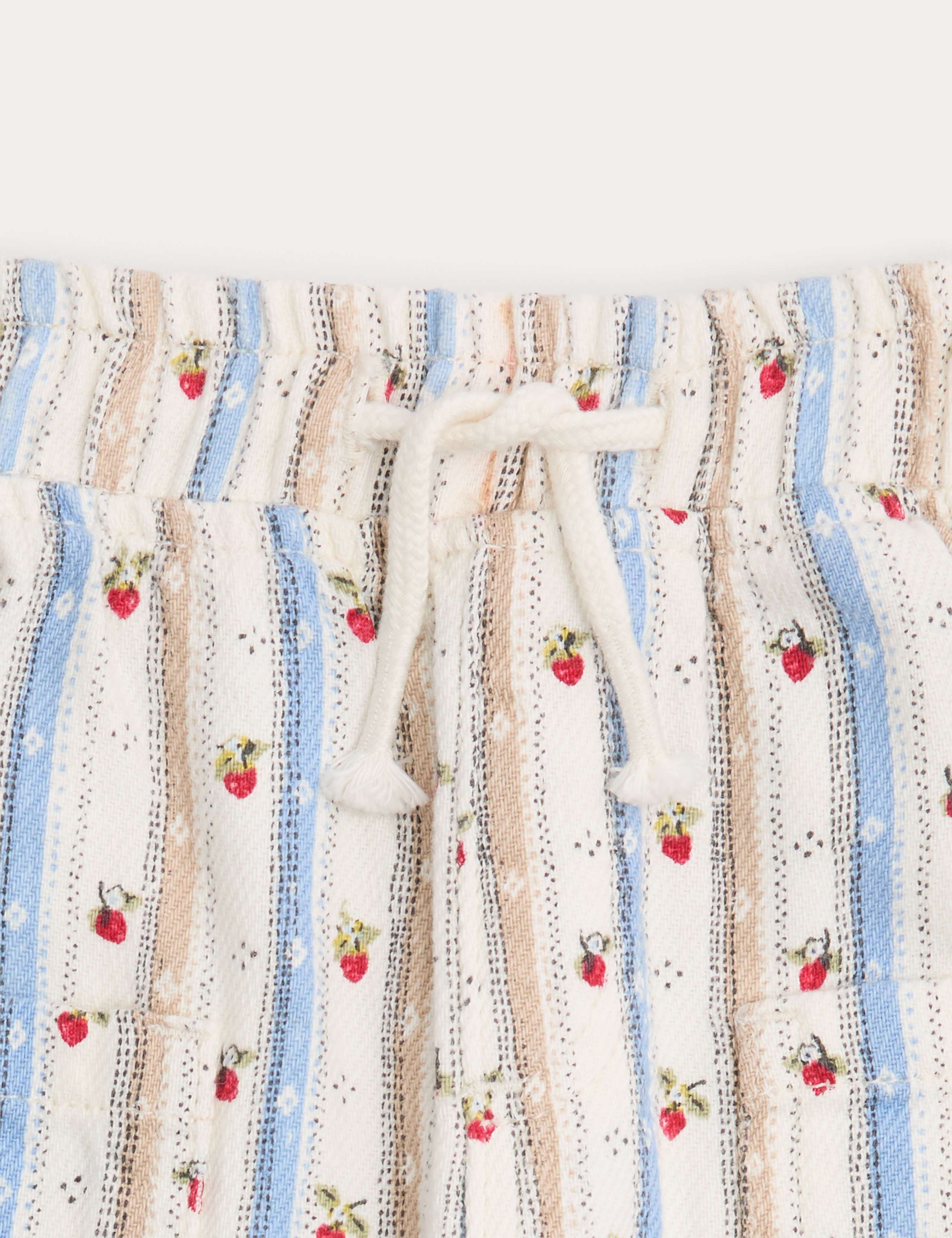 Pure Cotton Patterned Trousers (1-8 Years) 2 of 2