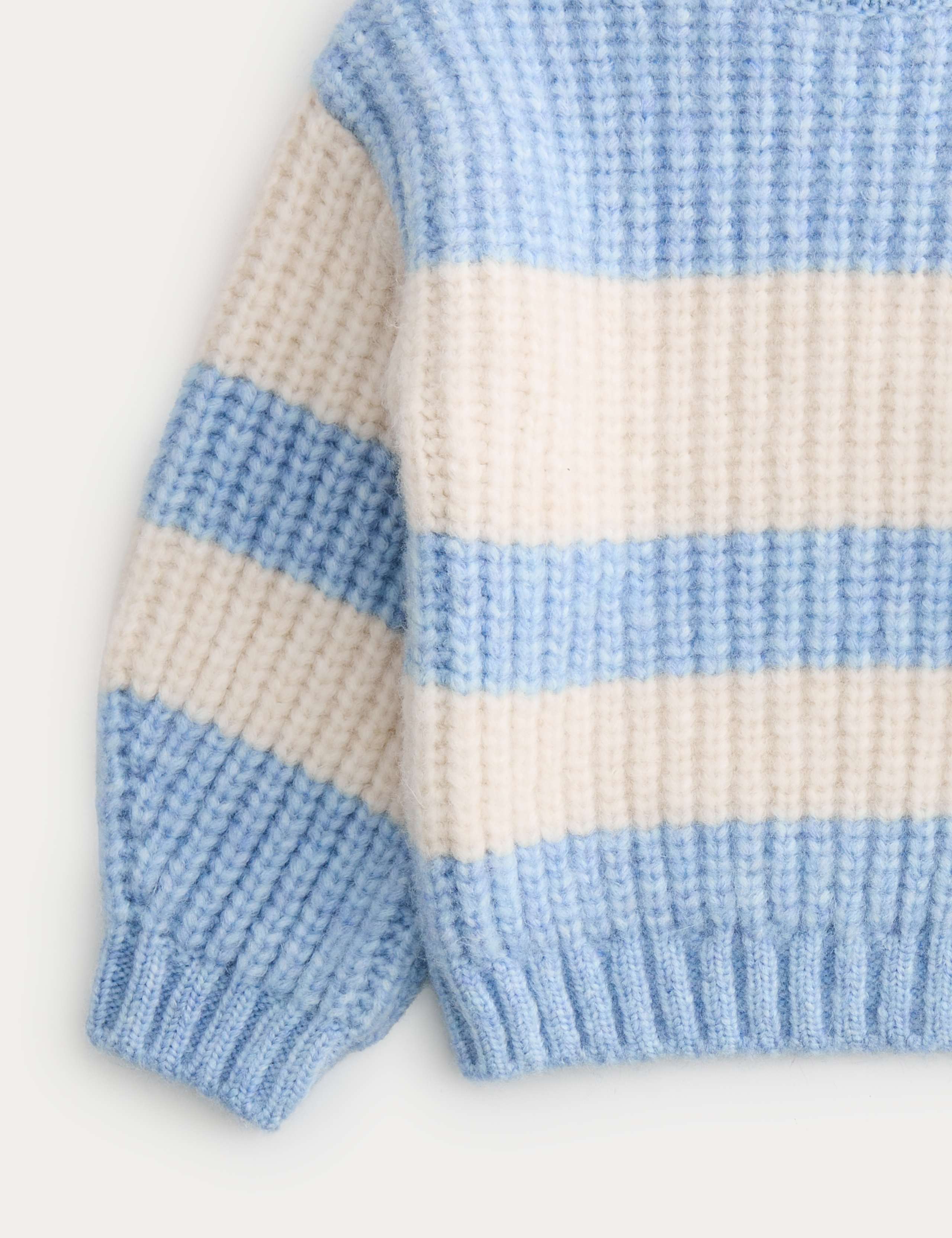 Fluffy Striped Jumper (2-8 Yrs) 2 of 2