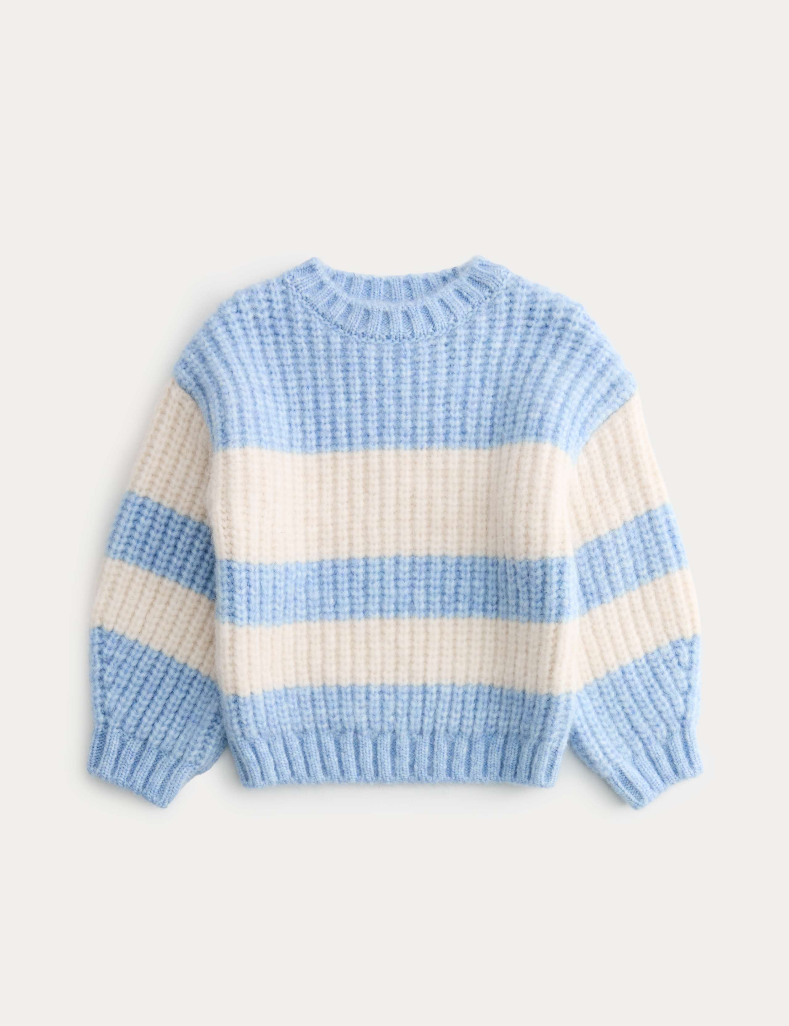 Fluffy Striped Jumper (2-8 Yrs) 1 of 2
