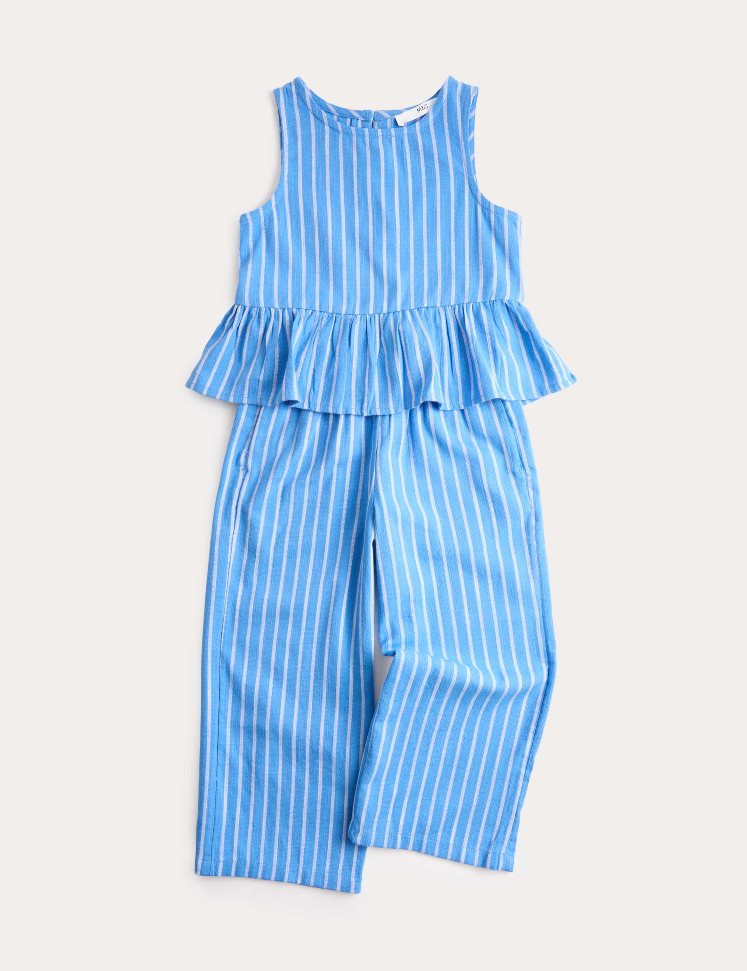 2 Piece Cotton Rich Striped Outfit (2-8 Yrs) 2 of 8