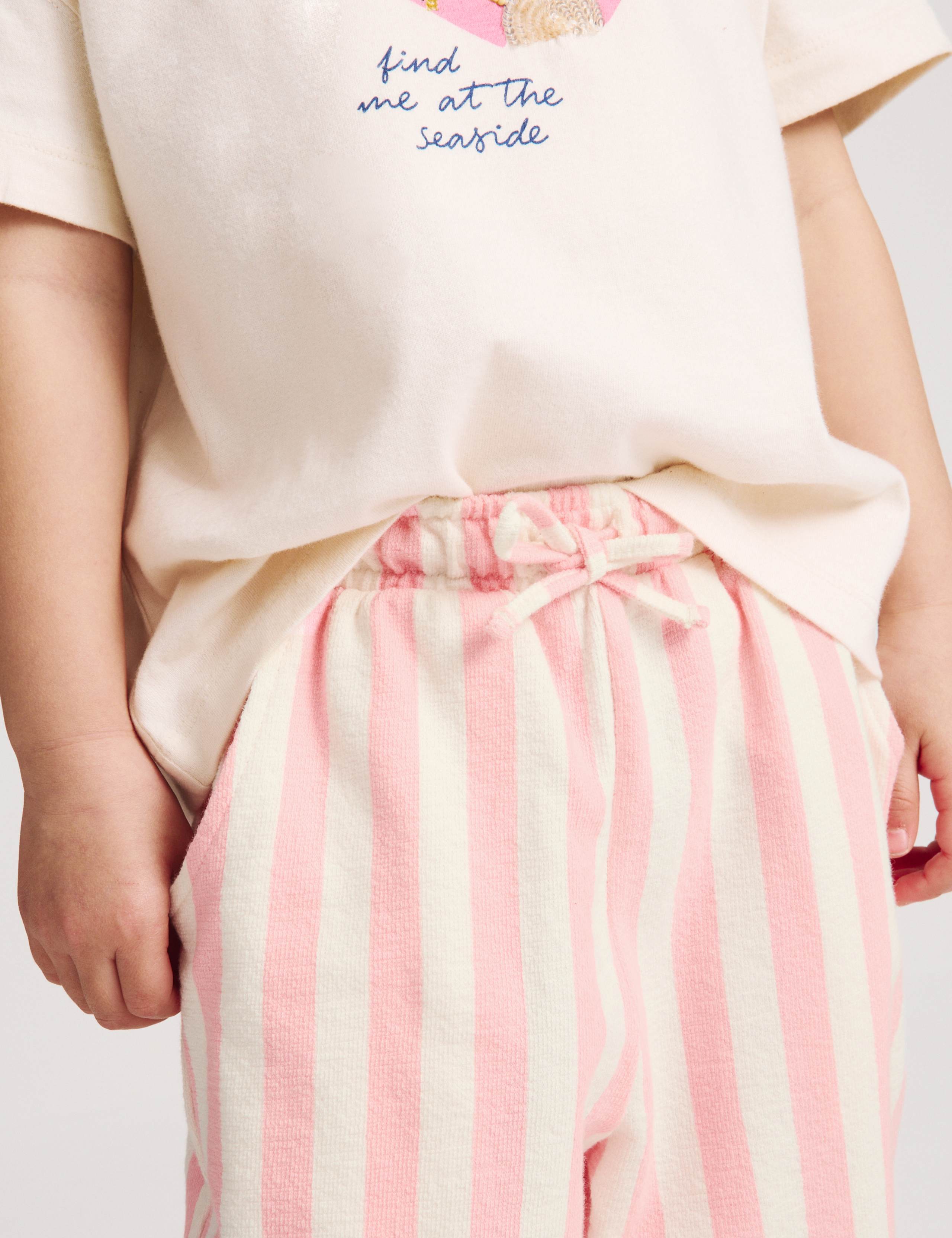 Pure Cotton Striped Trousers (2-10 Yrs) 7 of 8