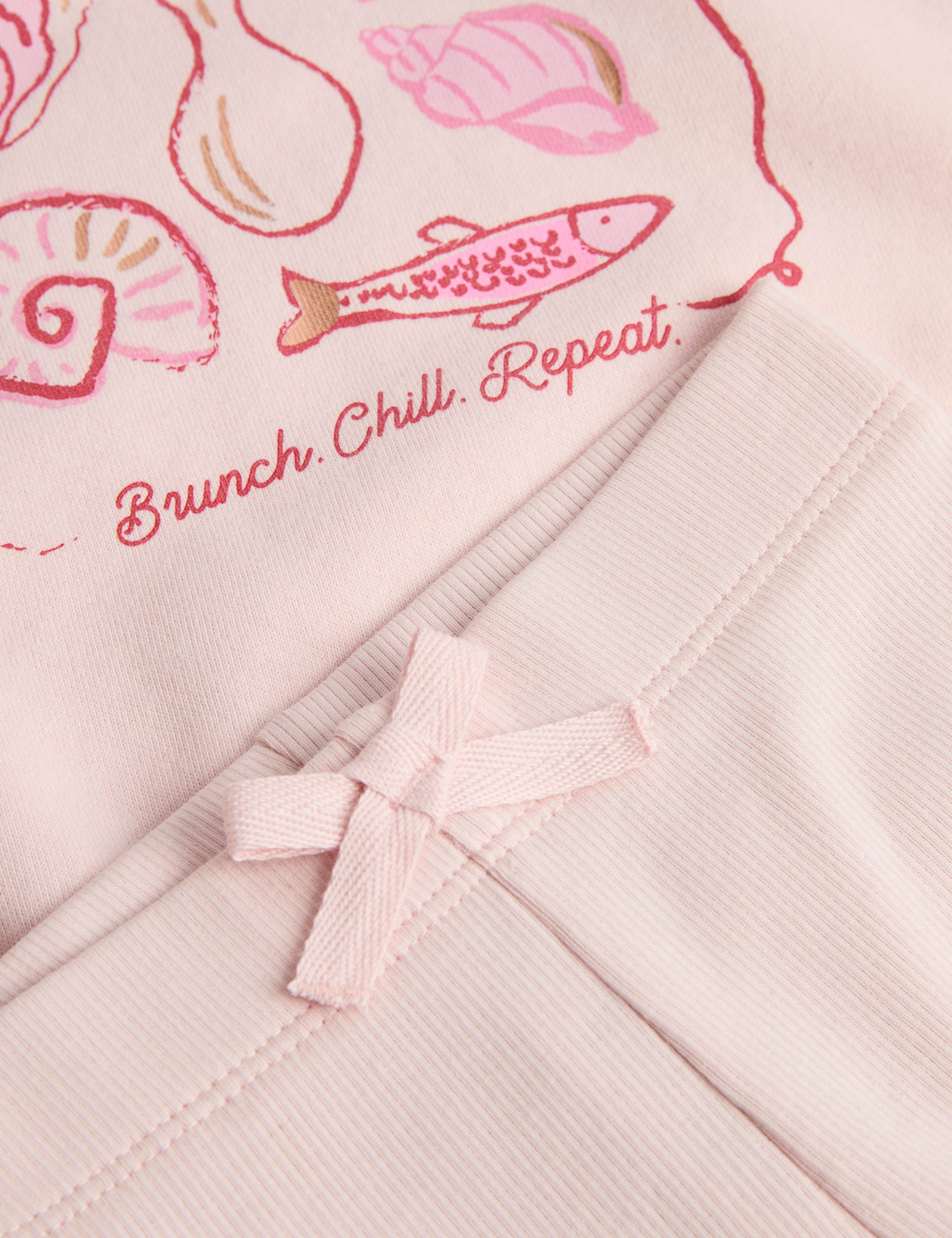 2 PIece Cotton Rich Beach Vibes Outfit (2-10 Yrs) 3 of 3