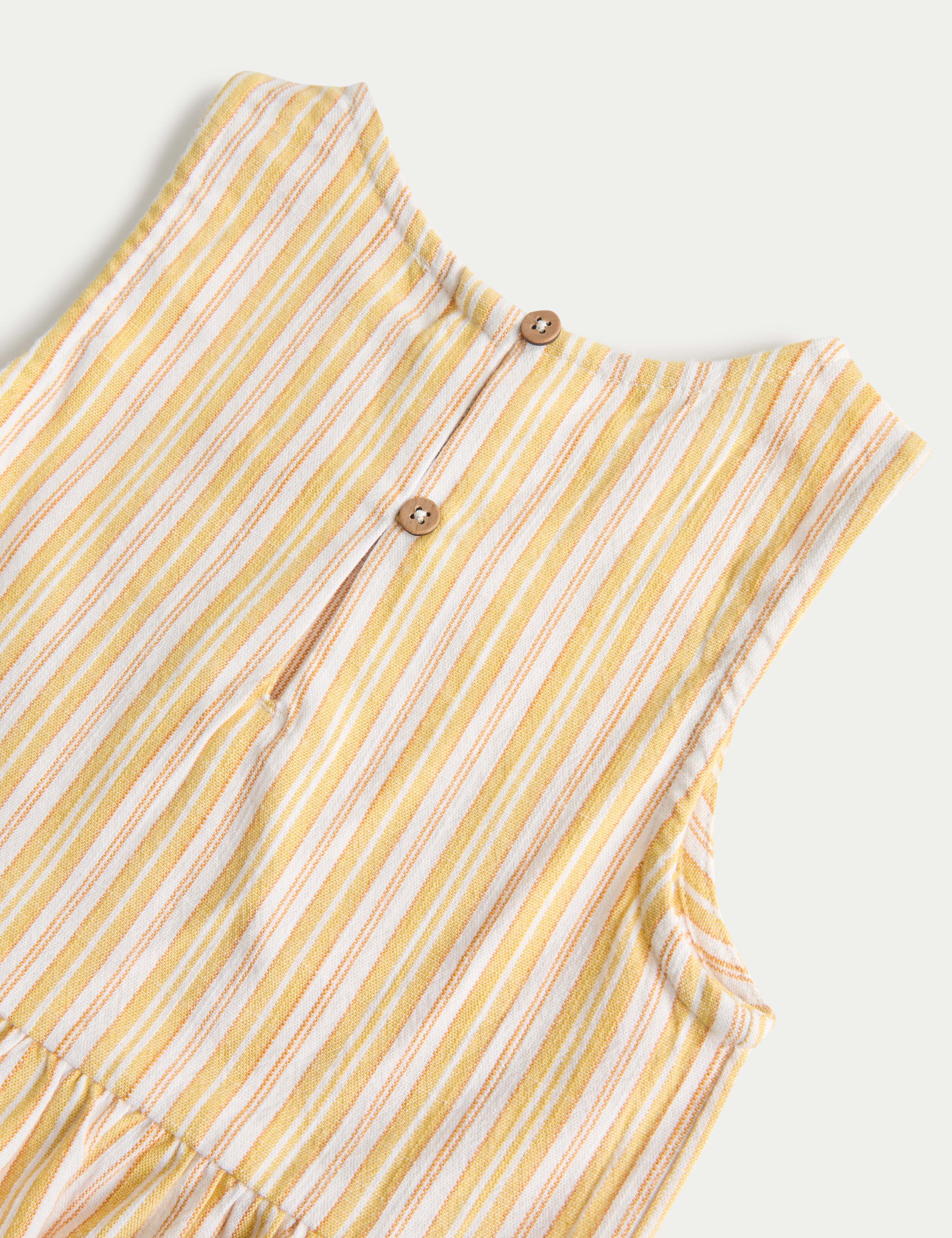 Cotton Rich Stripe Trouser Set (2-10 Yrs) 3 of 3