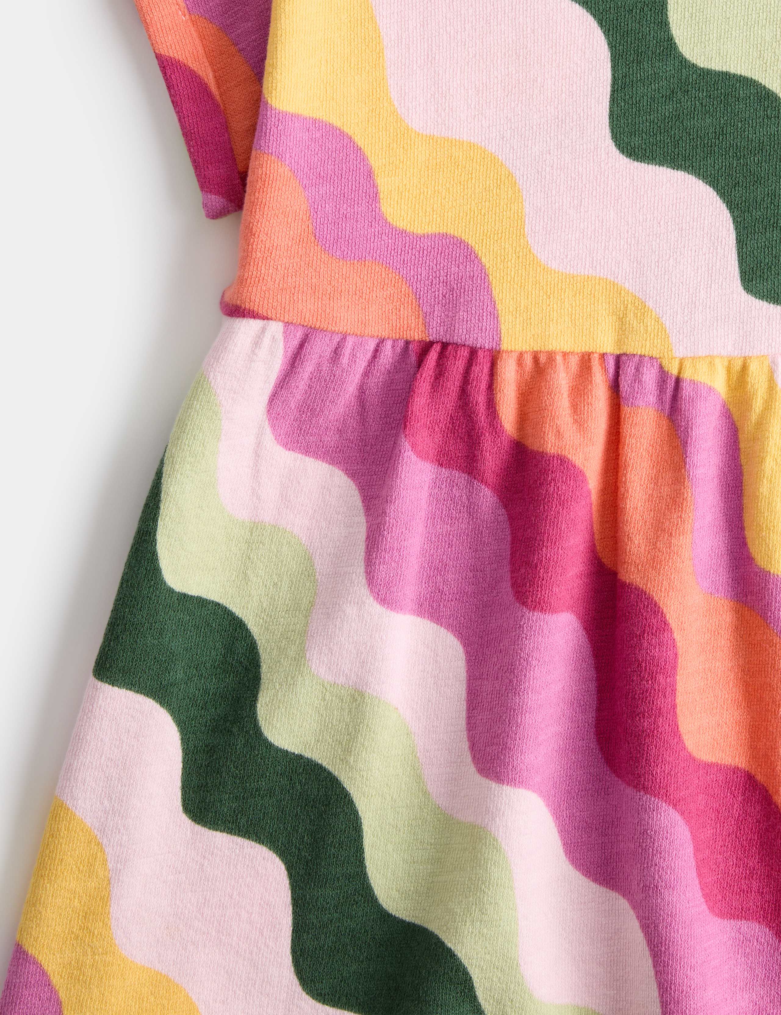 Pure Cotton Striped Dress 2 of 2