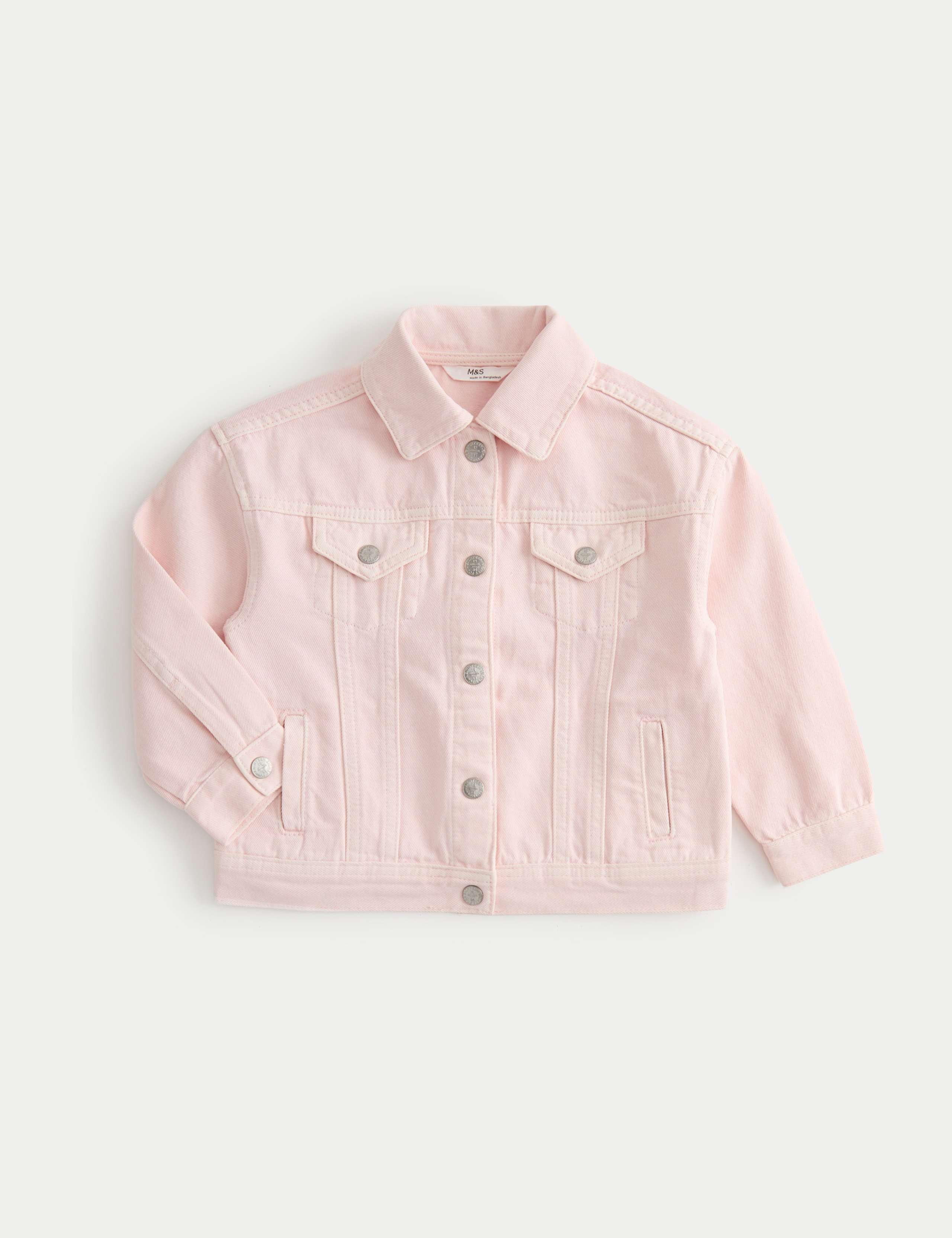 Pure Cotton Denim Jacket (2-8 Yrs) 1 of 2