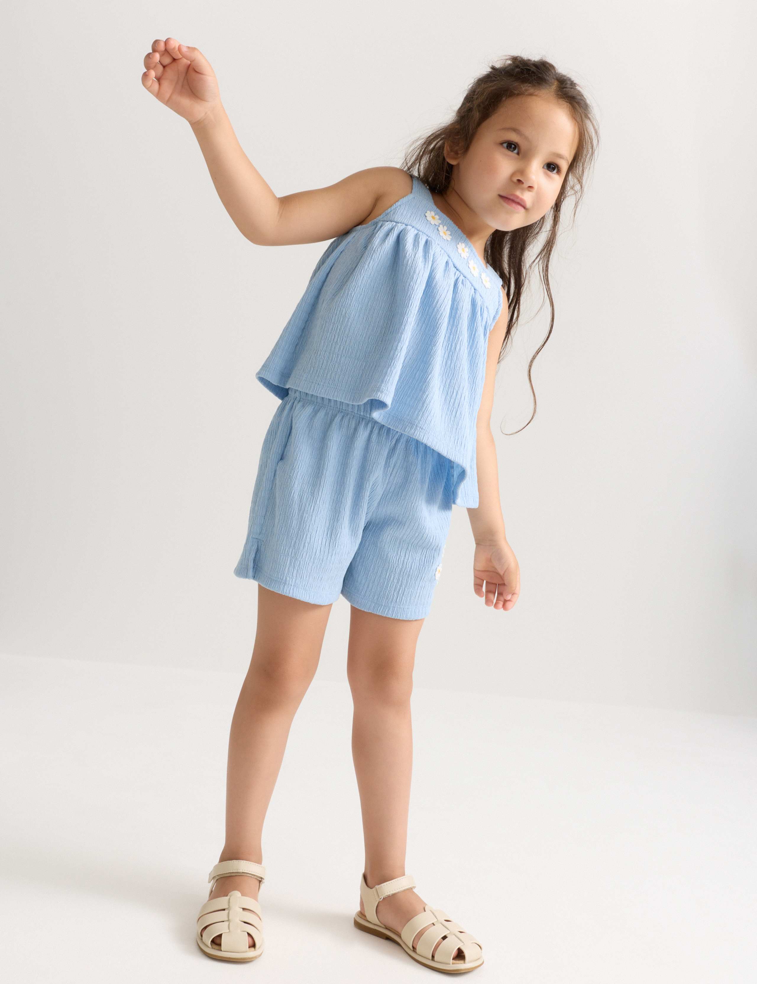 2 Piece Jersey Textured Outfit (2-8 Yrs) 4 of 6