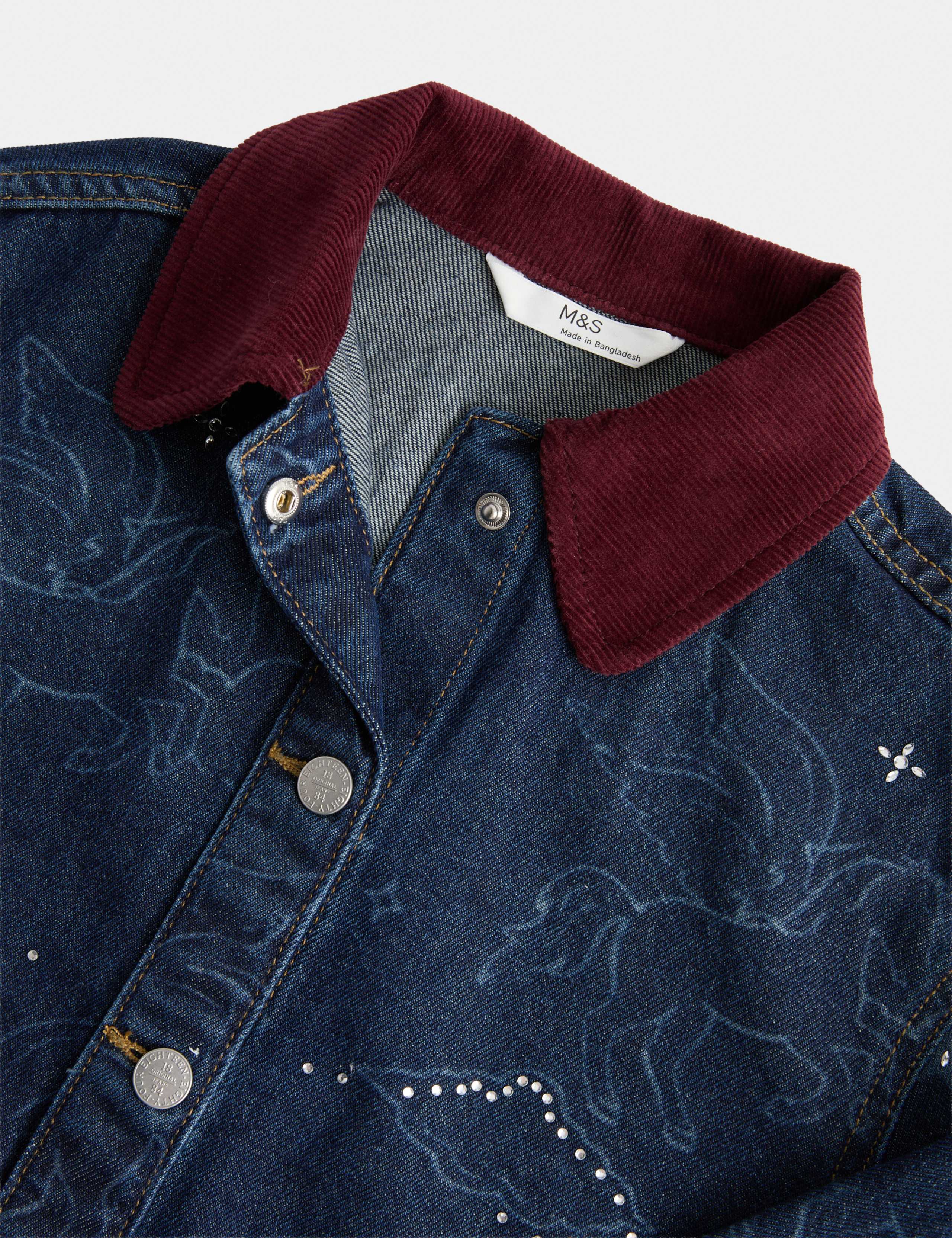 Embellished Denim Jacket (2-8 Yrs) 2 of 2
