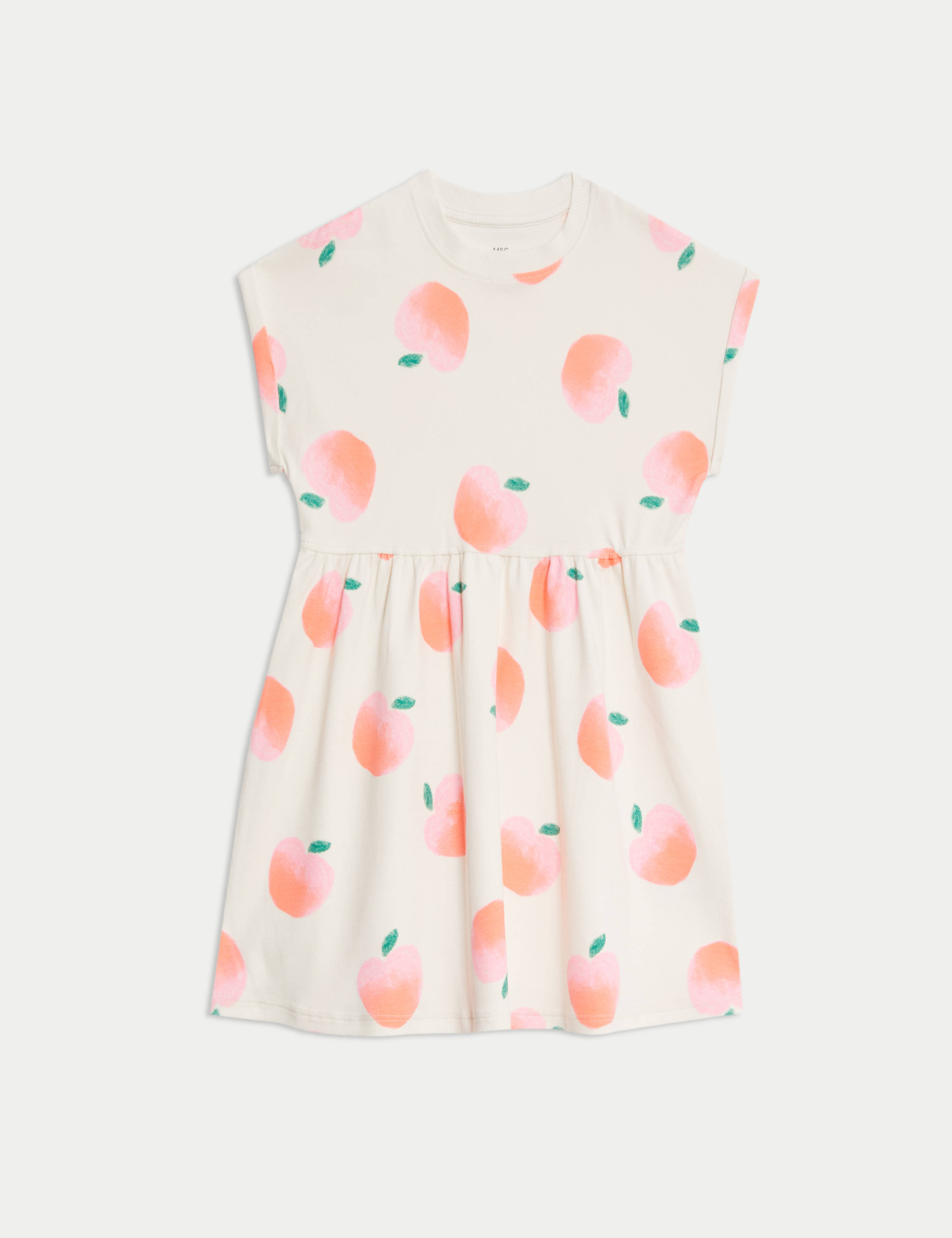 Cotton Rich Printed T-Shirt Dress (2-8 Yrs) 2 of 5