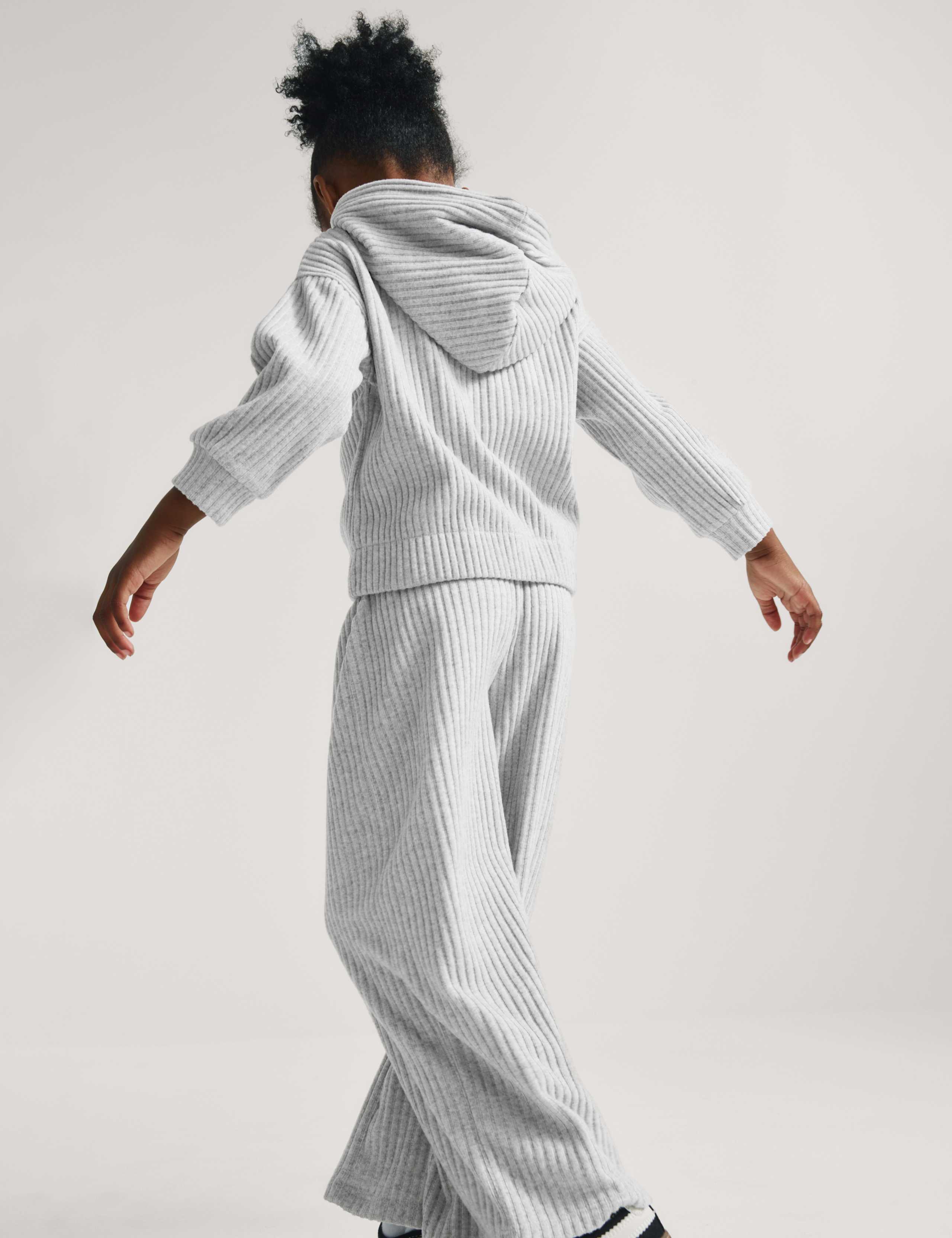 2 Piece Cosy Ribbed Hooded Outfit (2-10 Yrs) 6 of 7