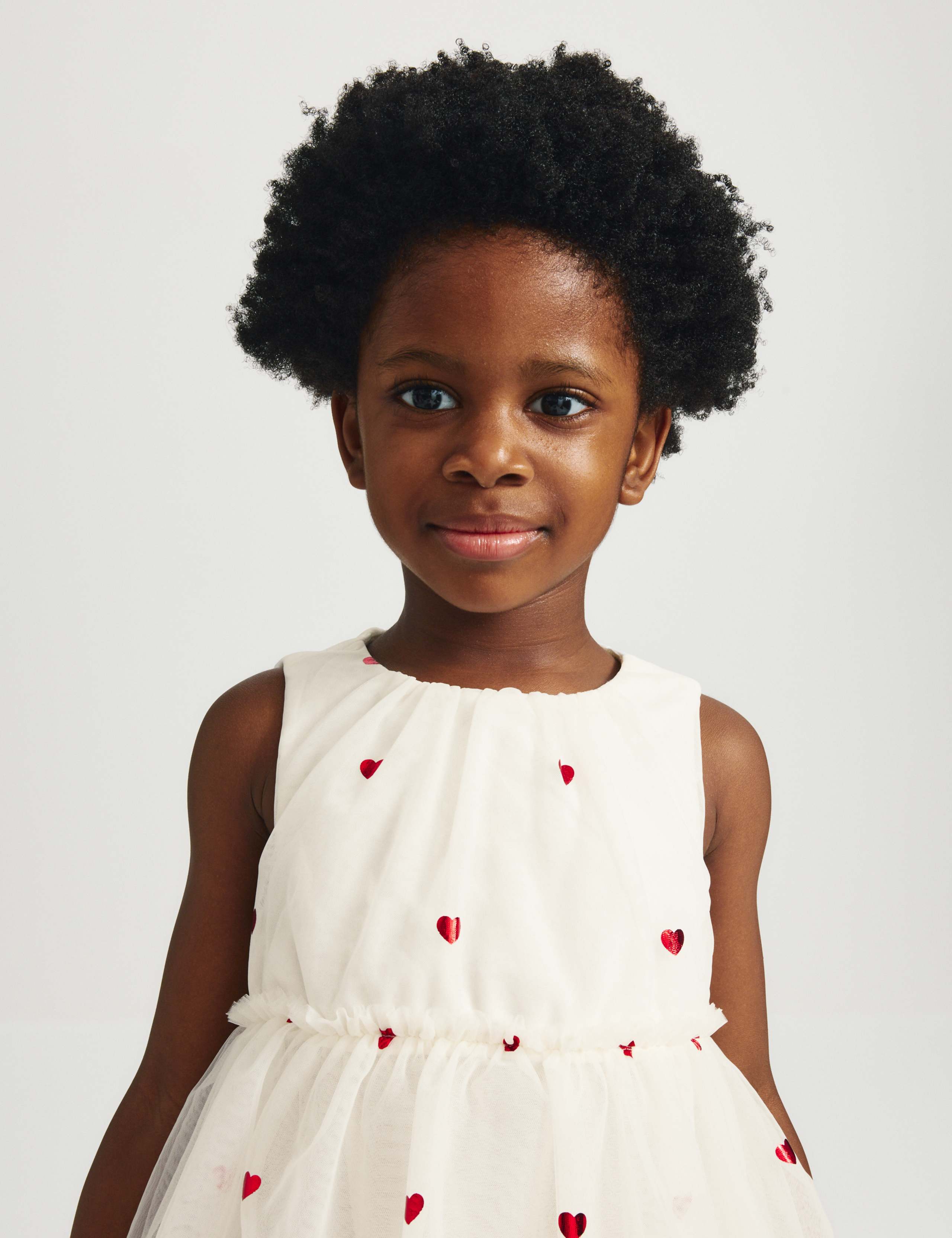 Heart Tiered Dress with Cape 7 of 9