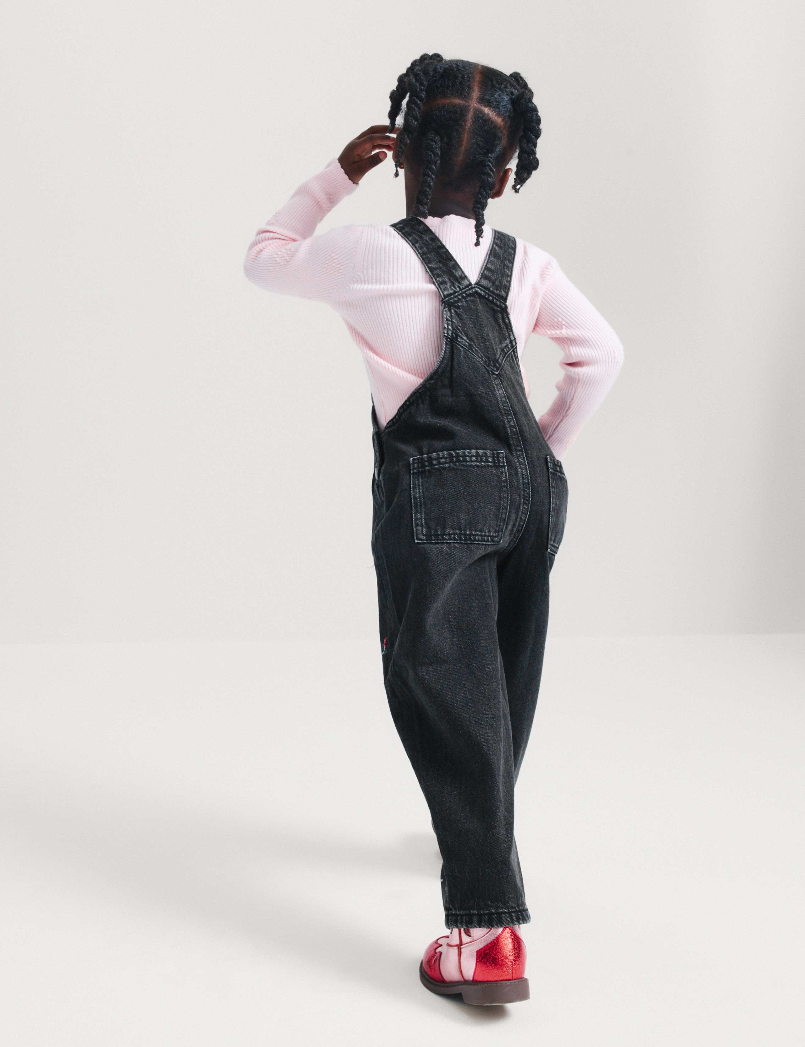 Denim Sequin Dungarees 6 of 9