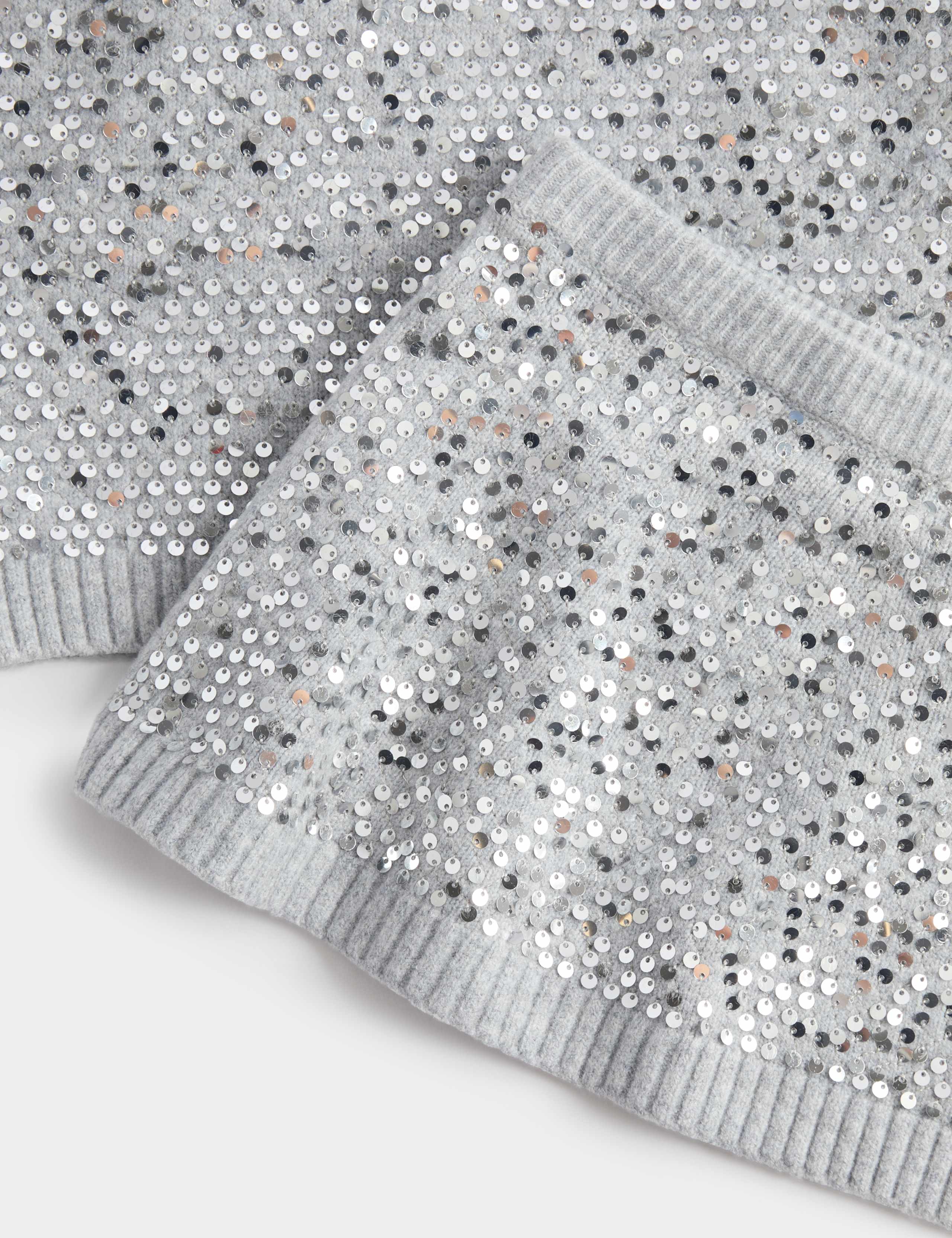 Sequin Knitted Top & Bottom Outfit (2-8 Yrs) 2 of 2