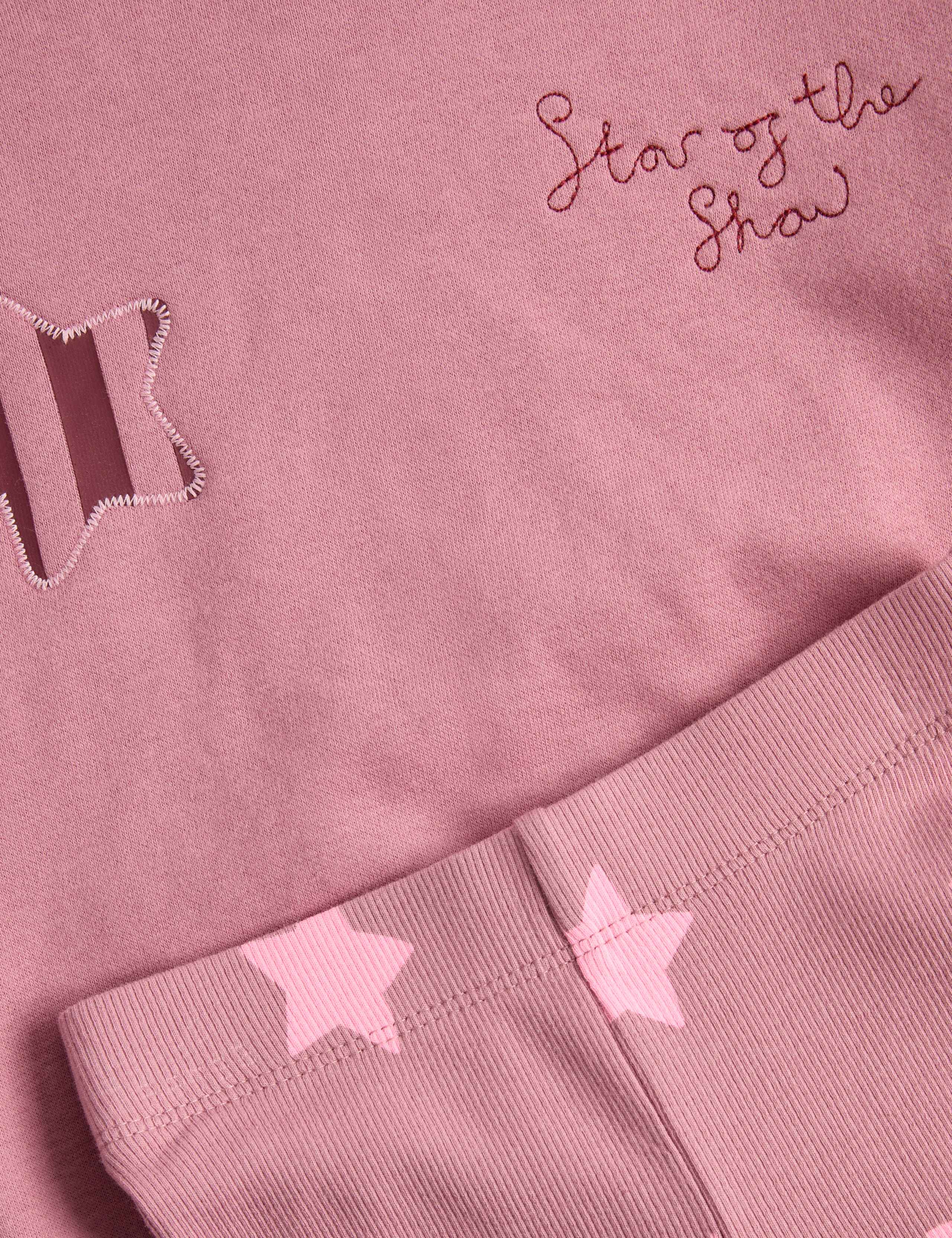 Cotton Rich Stars Top & Bottom Outfit (2-8 Yrs) 2 of 2
