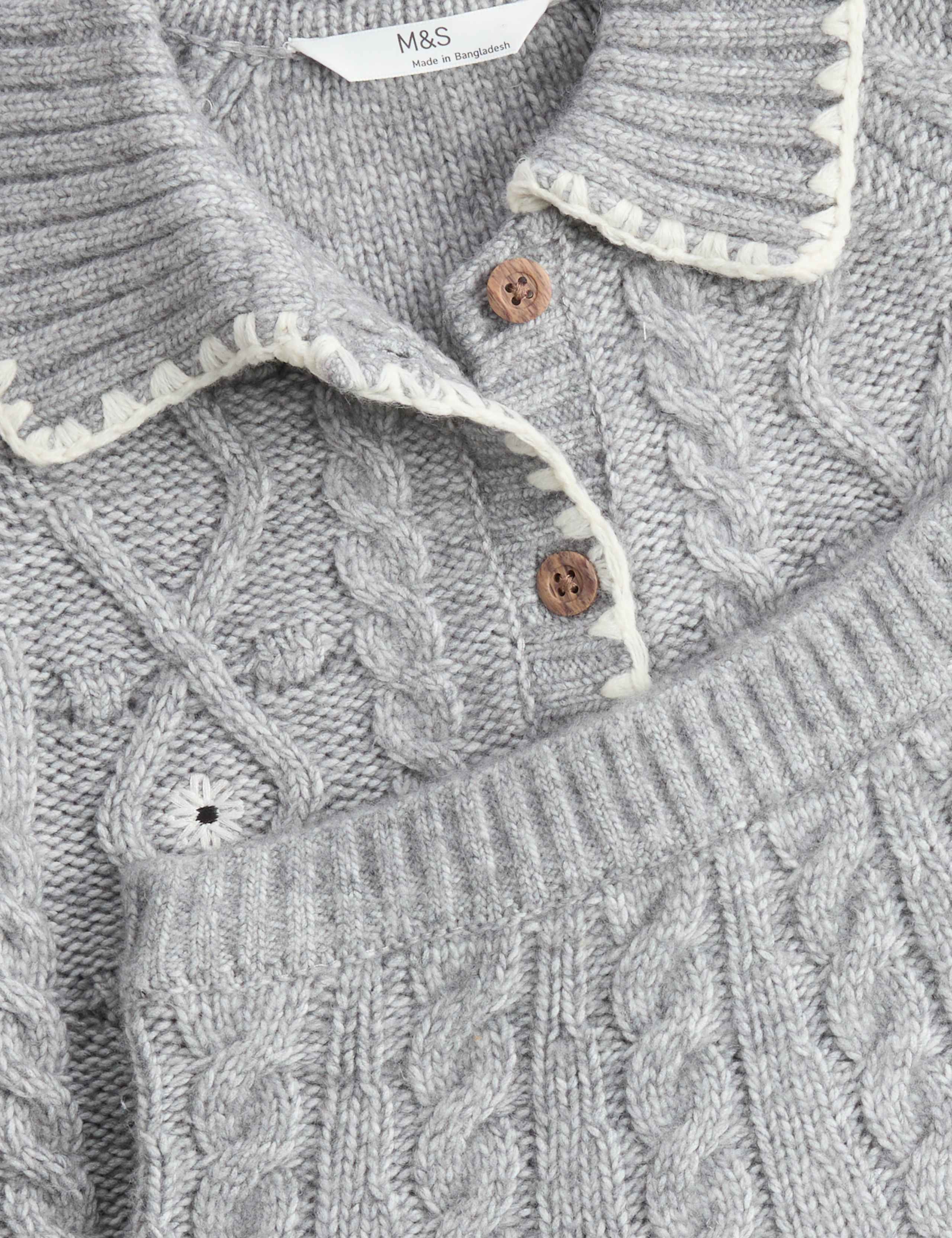 Embroidered Knit Outfit (2-8 Yrs) 2 of 2