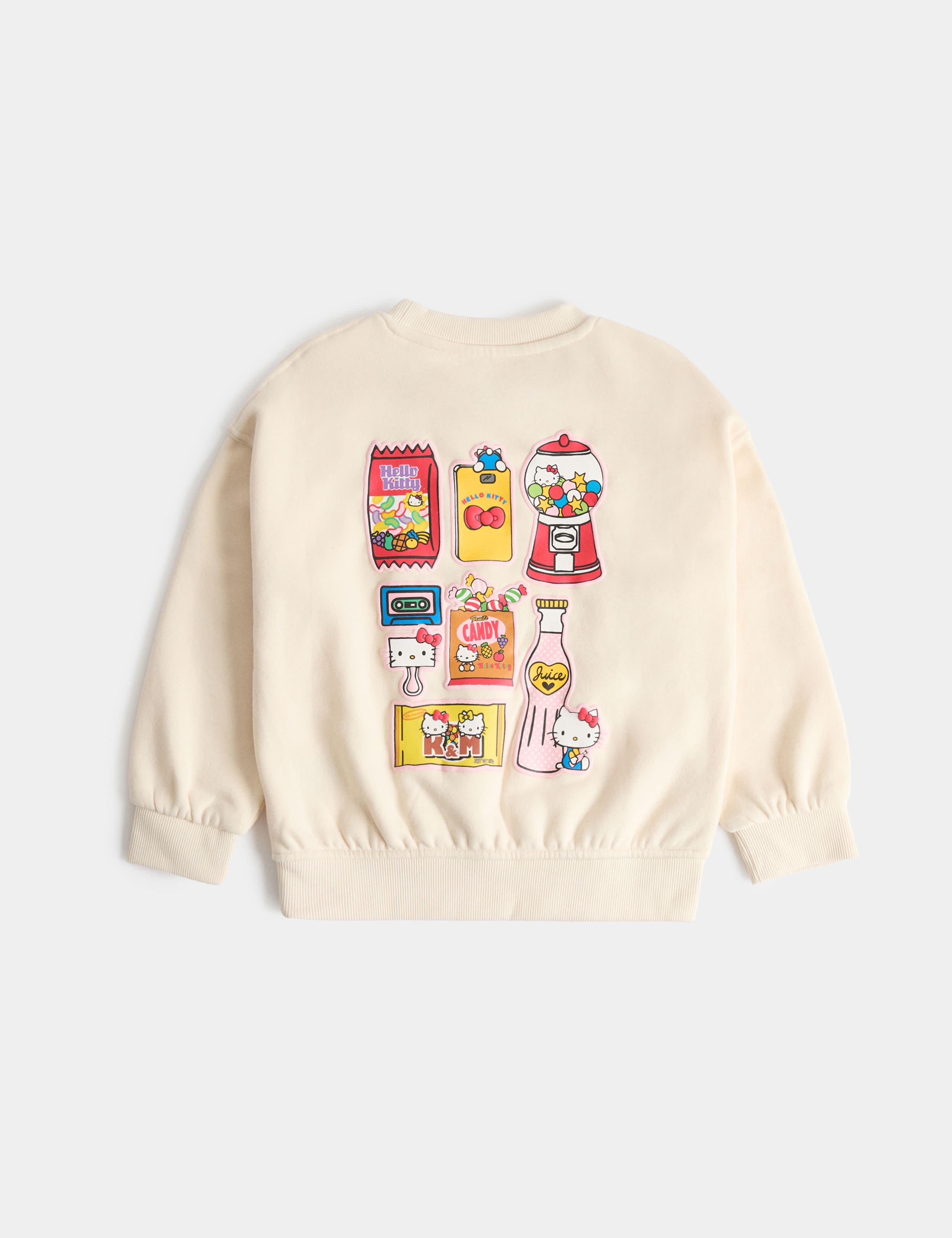Cotton Rich Hello Kitty™ Sweatshirt (2-8 Yrs) 2 of 2