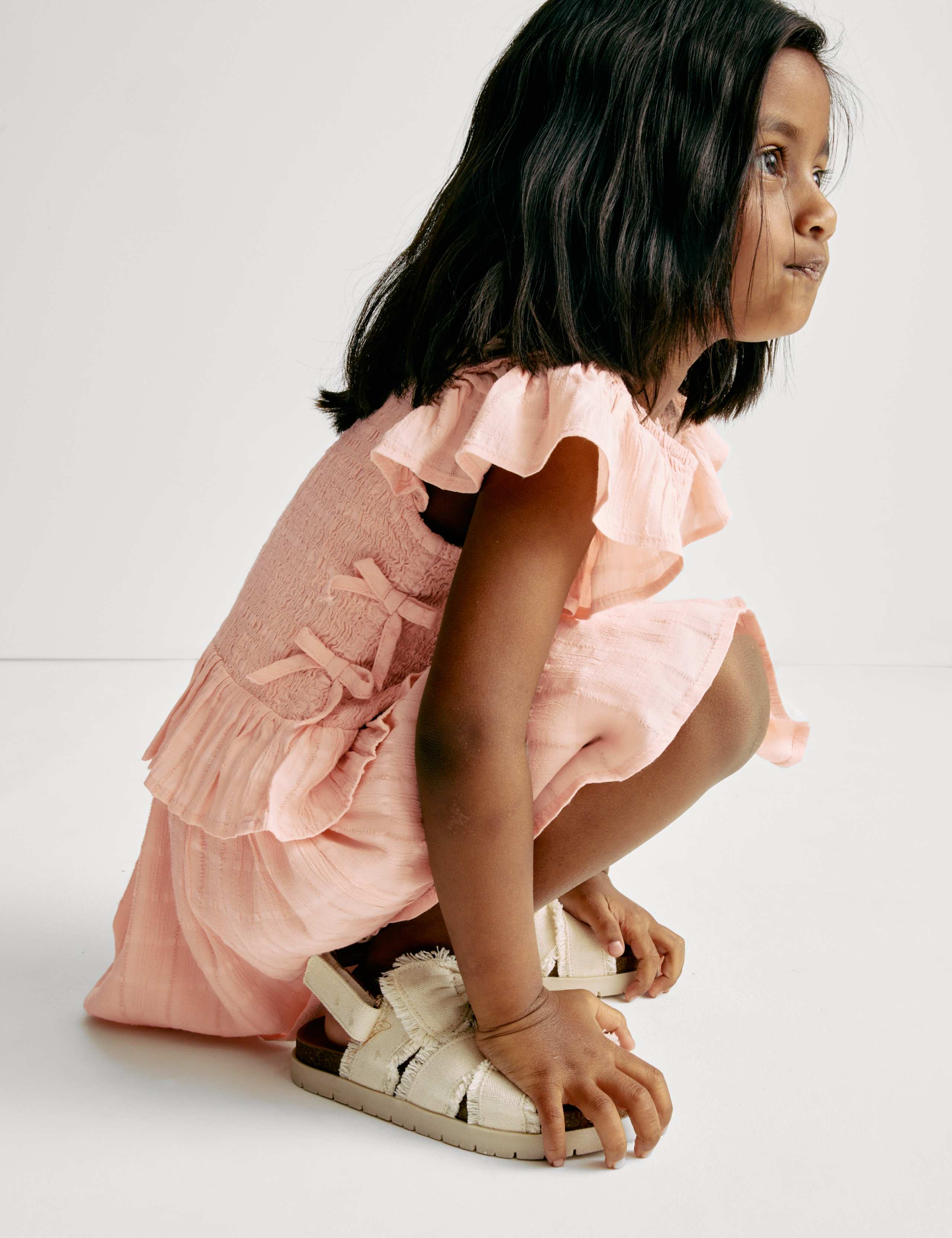 Frilled Crinkle Top (2-10 Yrs) 3 of 6