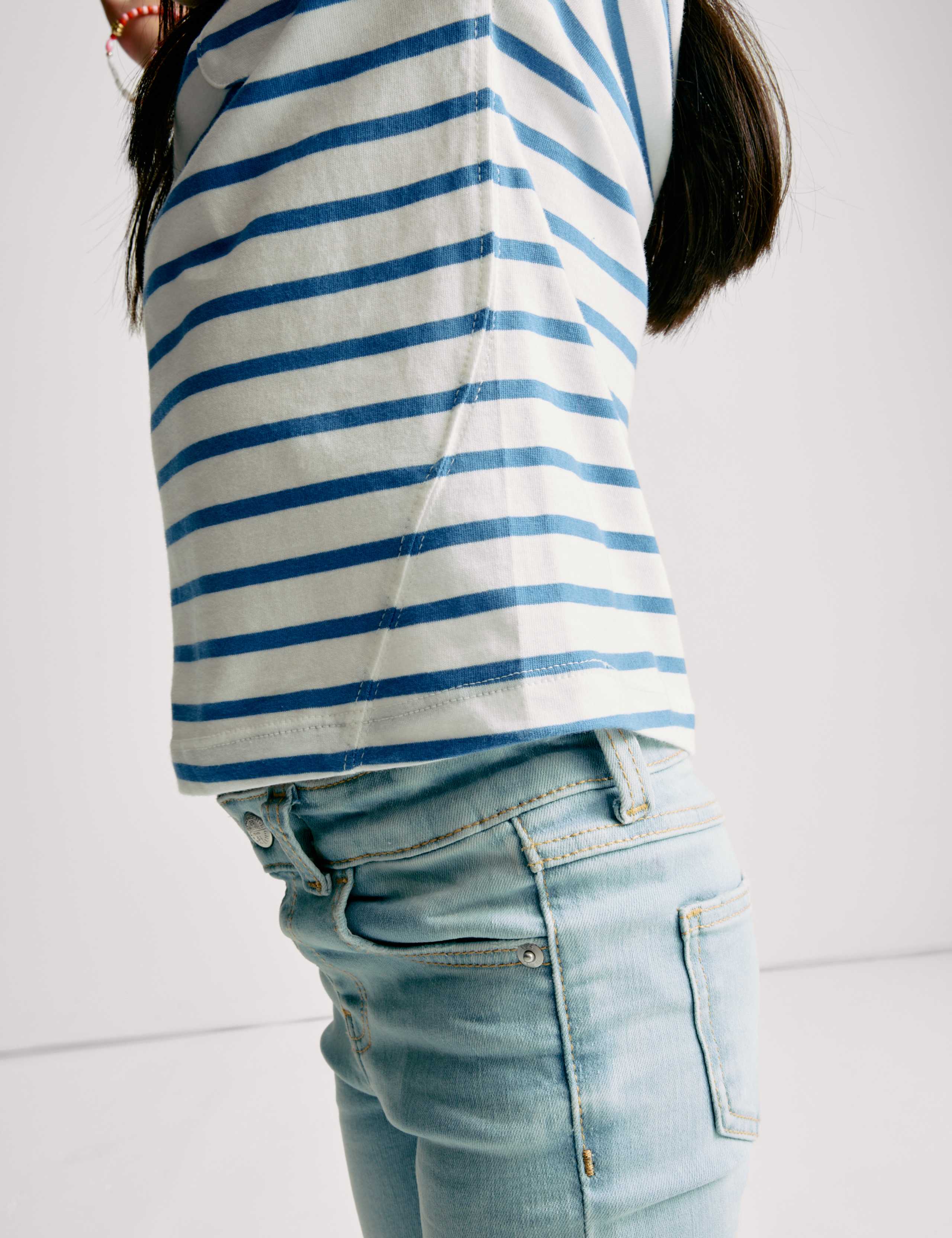 Pure Cotton Striped T-Shirt (2-8 Yrs) 6 of 8
