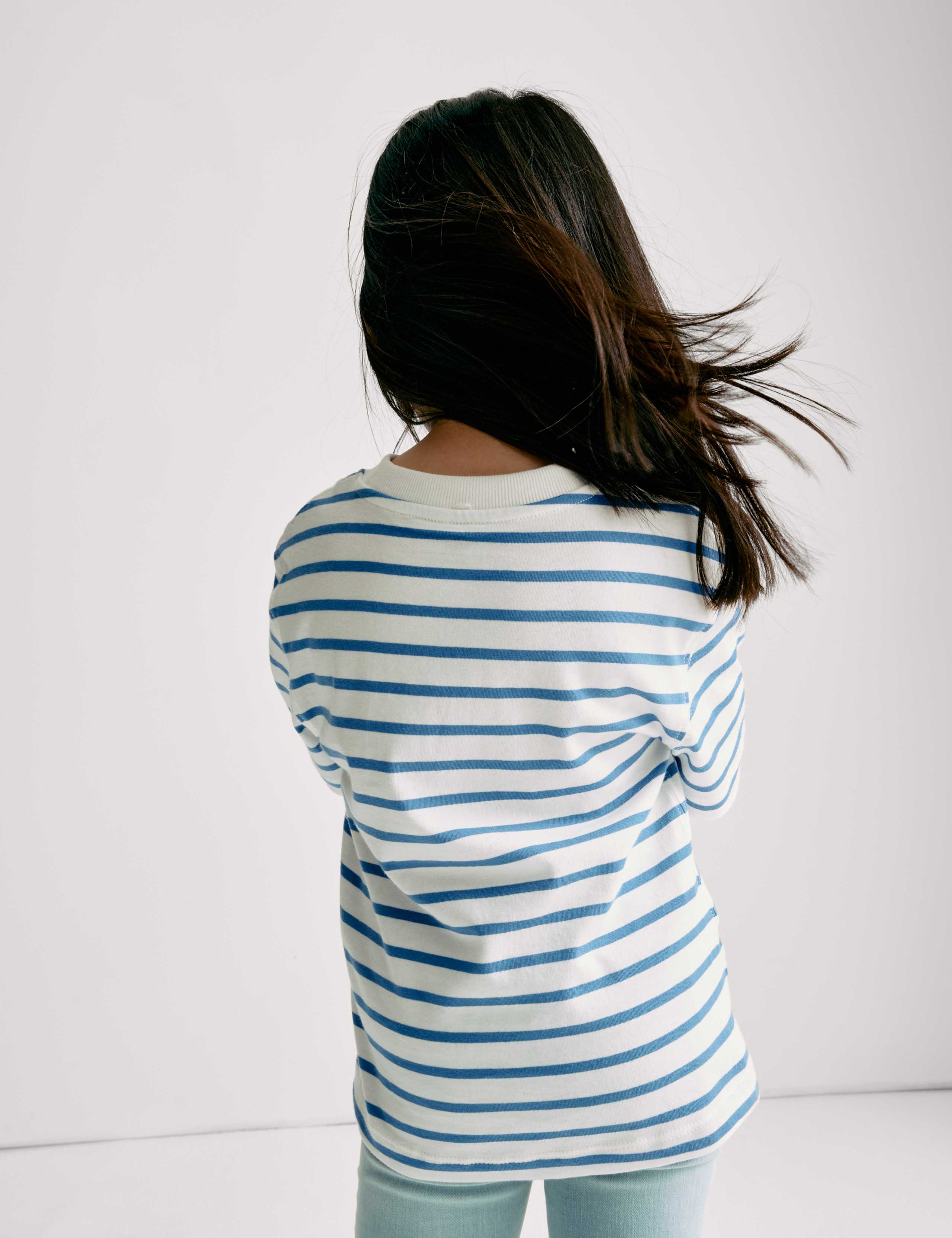 Pure Cotton Striped T-Shirt (2-8 Yrs) 7 of 8