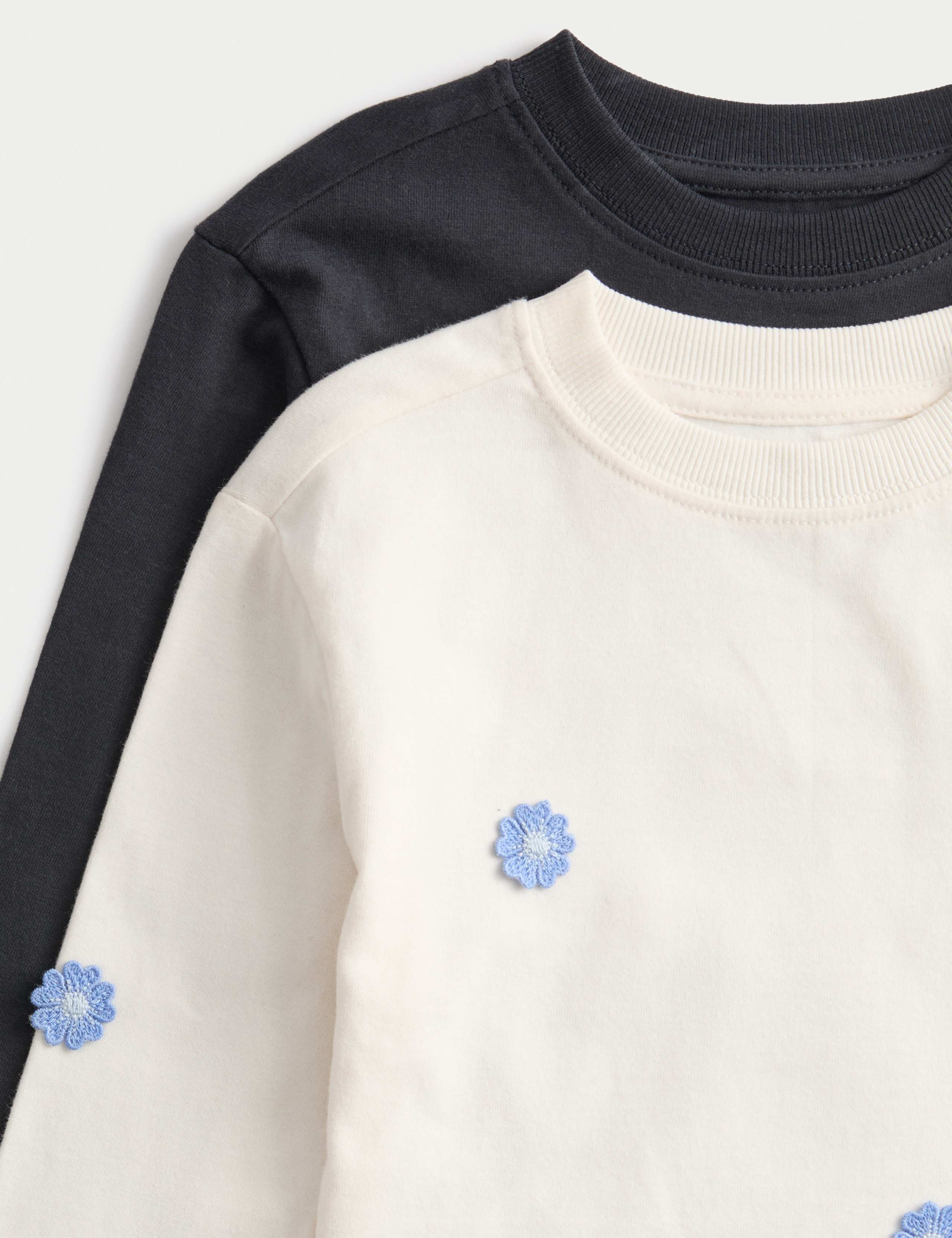 2pk Pure Cotton Floral Fearless Tops (2-8 Yrs) 4 of 4