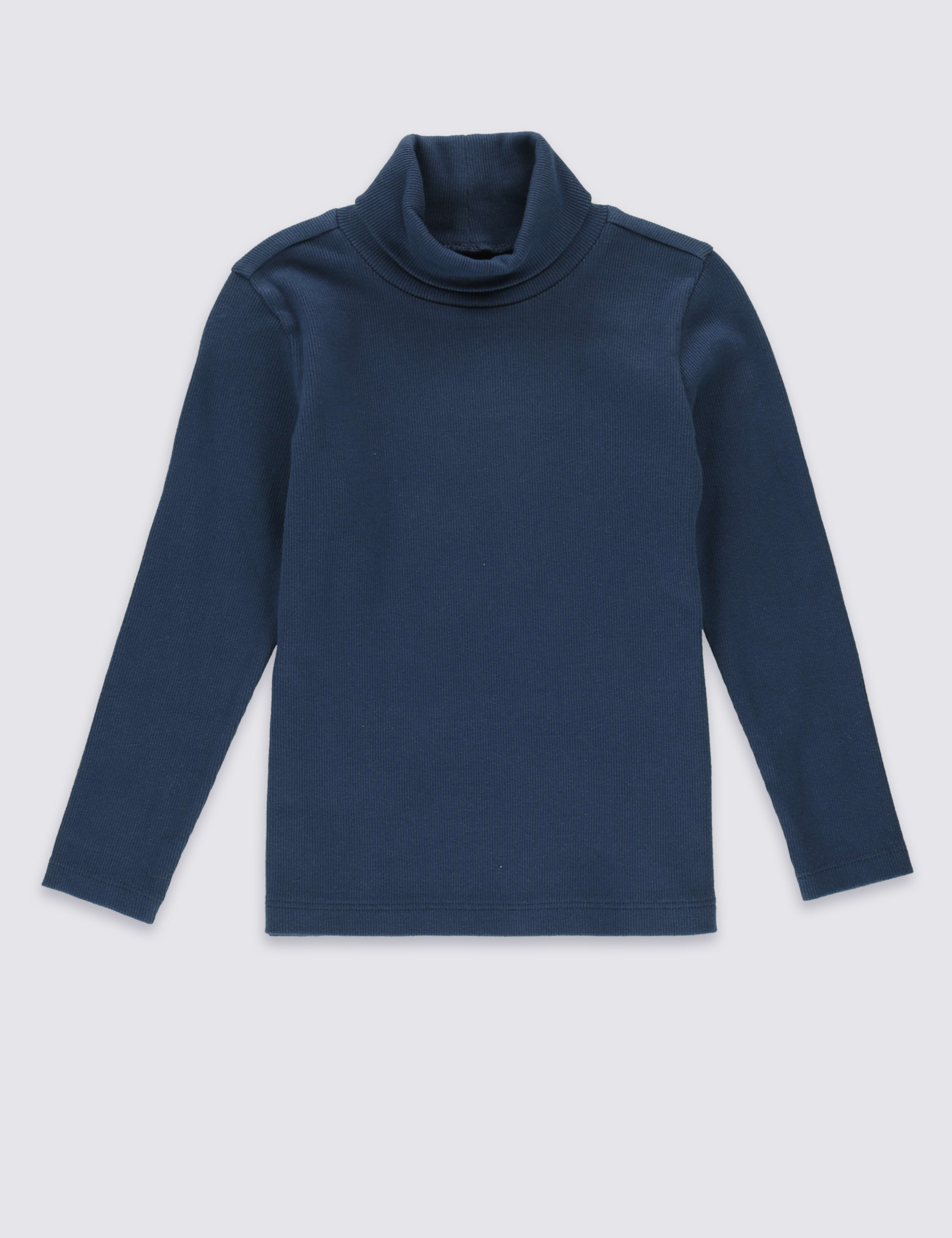 Cotton Rich Long Sleeve Top (3 Months - 5 Years) 2 of 5
