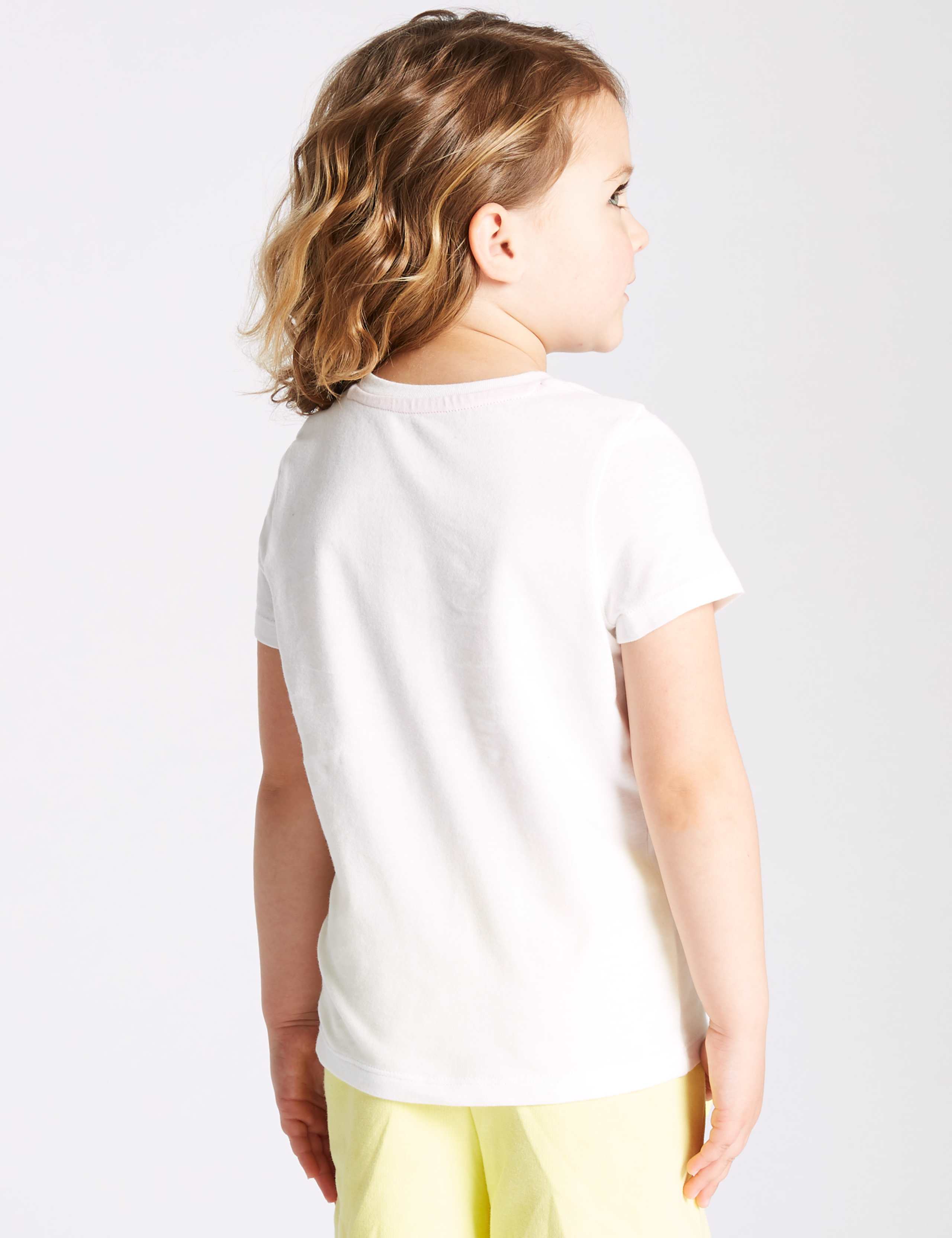 Pure Cotton Rainbow-Saurus T-Shirt (3 Months - 7 Years) 3 of 3