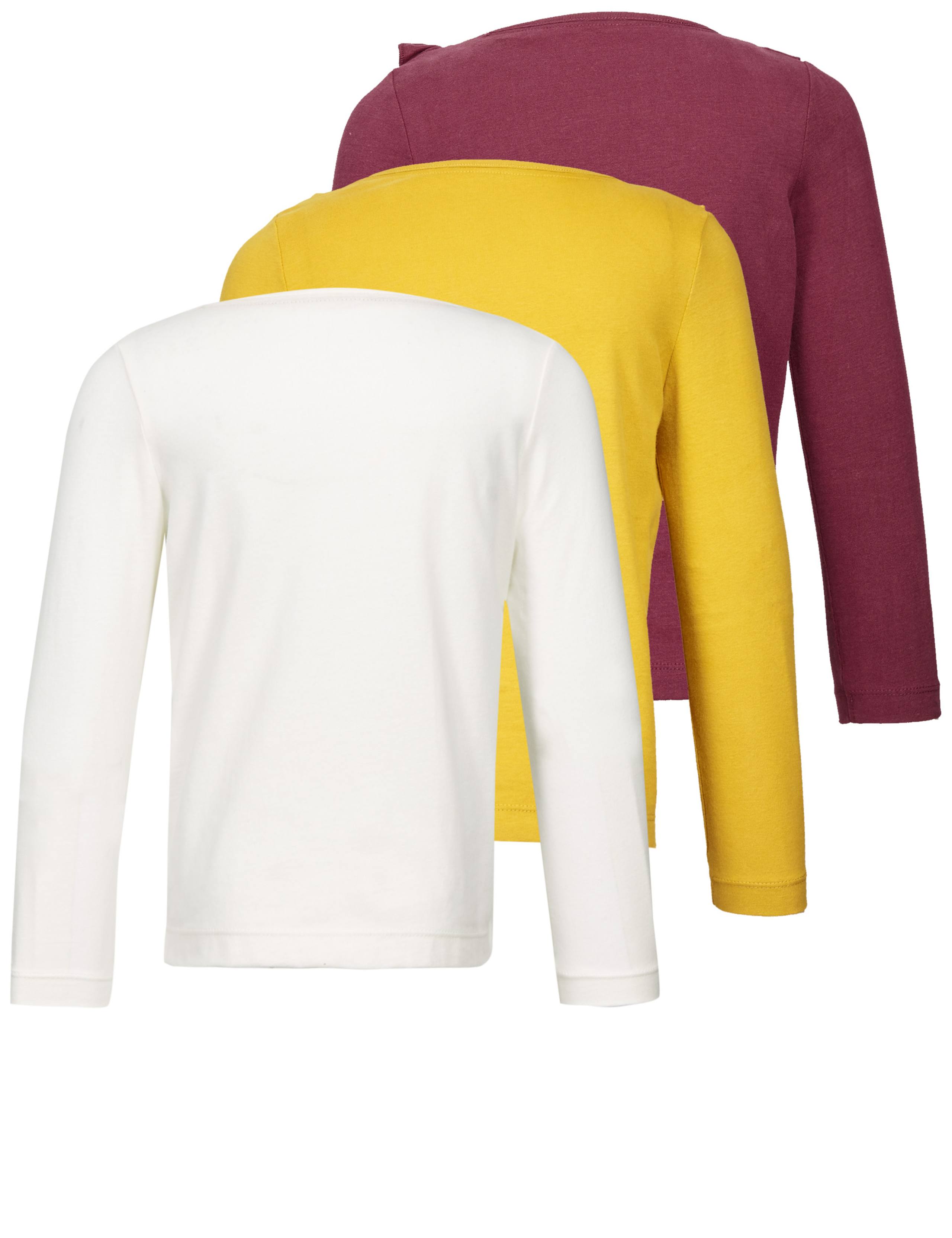 3 Pack Pure Cotton Frill Tops (3 Months - 5 Years) 8 of 8