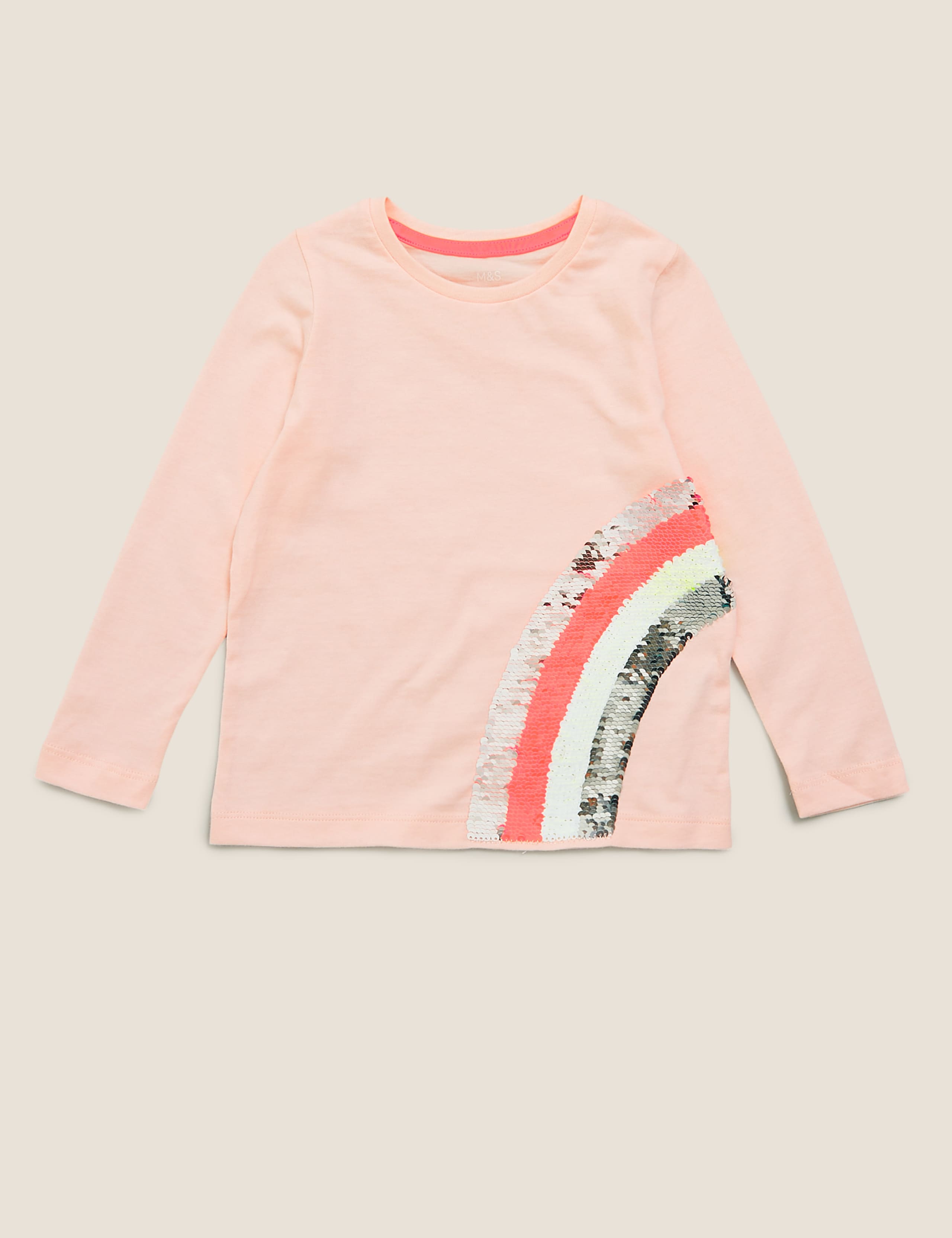 Pure Cotton Rainbow Reversible Sequin Top 6 of 6