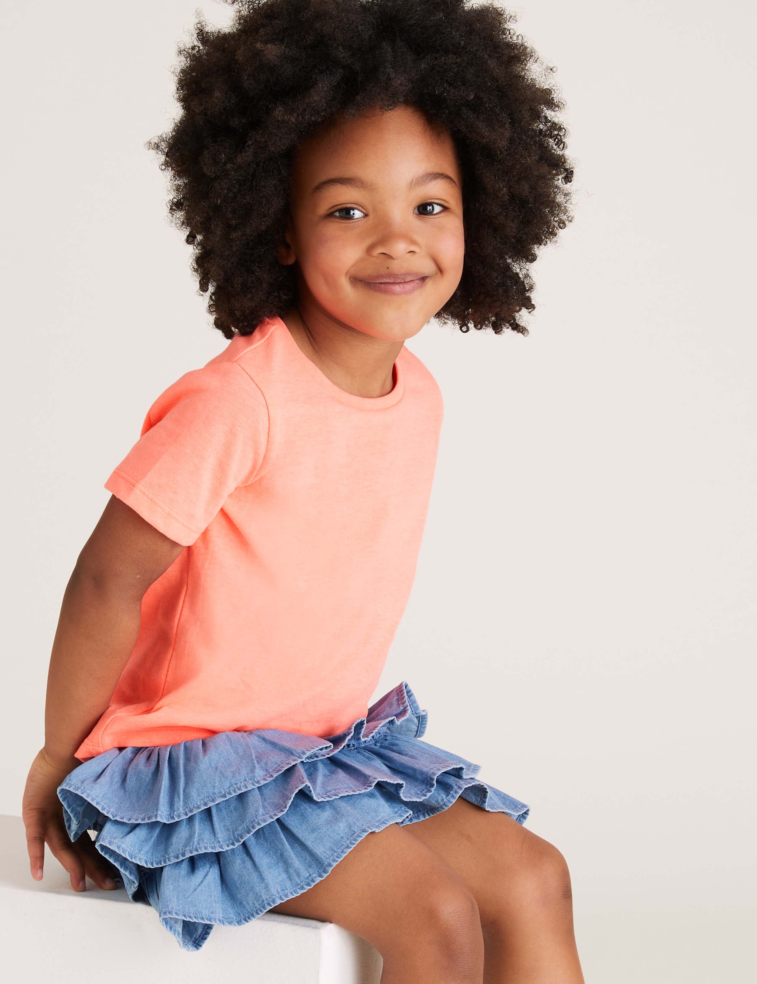 3pk Cotton Animal T-Shirts (2-7 Yrs) 3 of 5