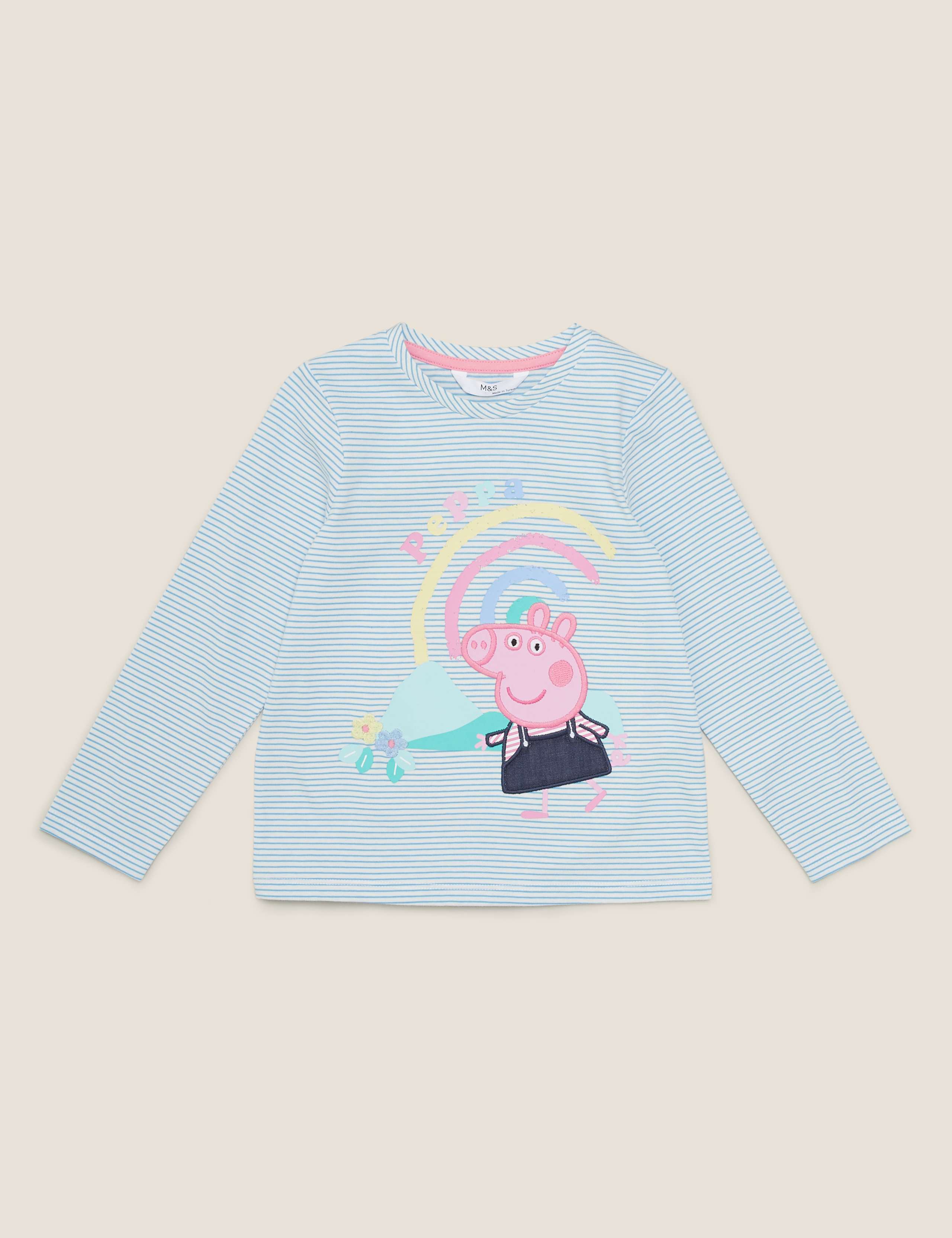 Pure Cotton Peppa Pig™ Top (2-7 Yrs) 2 of 5