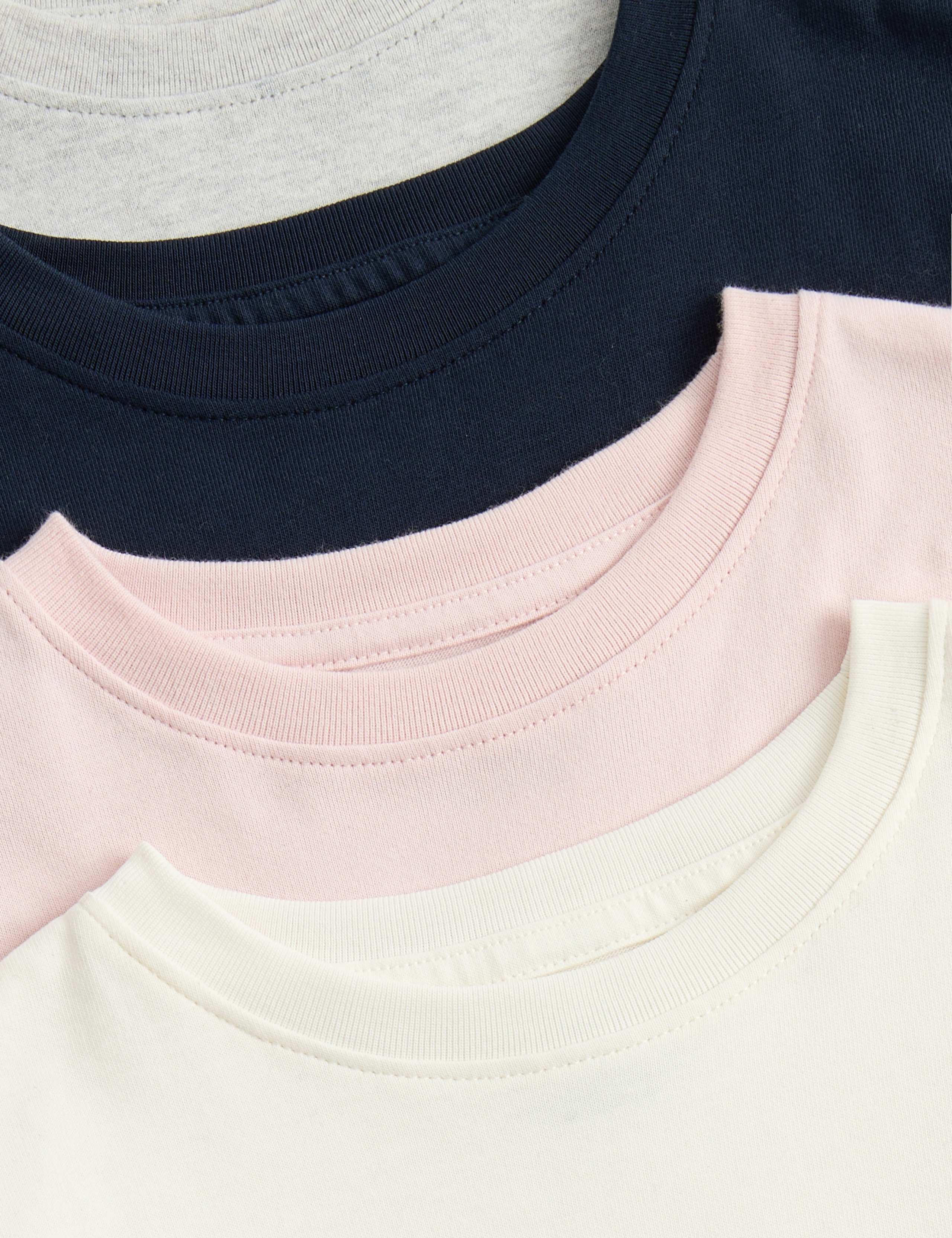 5 Pack Pure Cotton T-Shirts (2-8 Yrs) 2 of 2