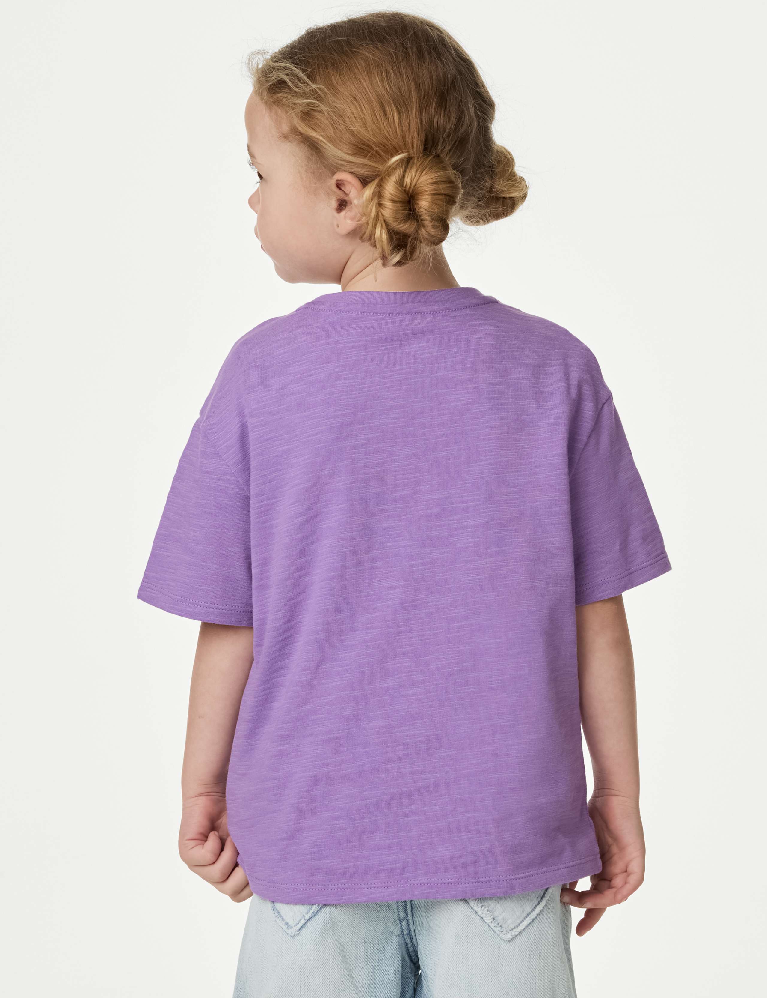 Pure Cotton Fruit Embroidered T-shirt (2-8 Yrs) 5 of 6