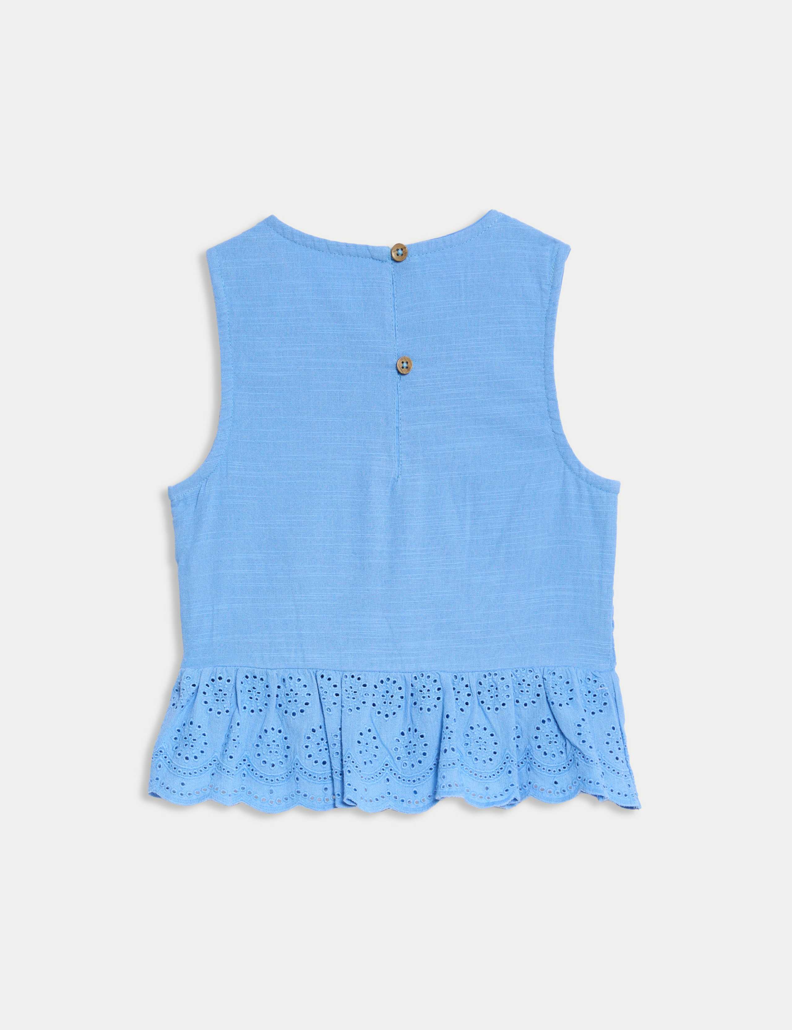 Pure Cotton Shirred Top (2-10 Yrs) 6 of 6