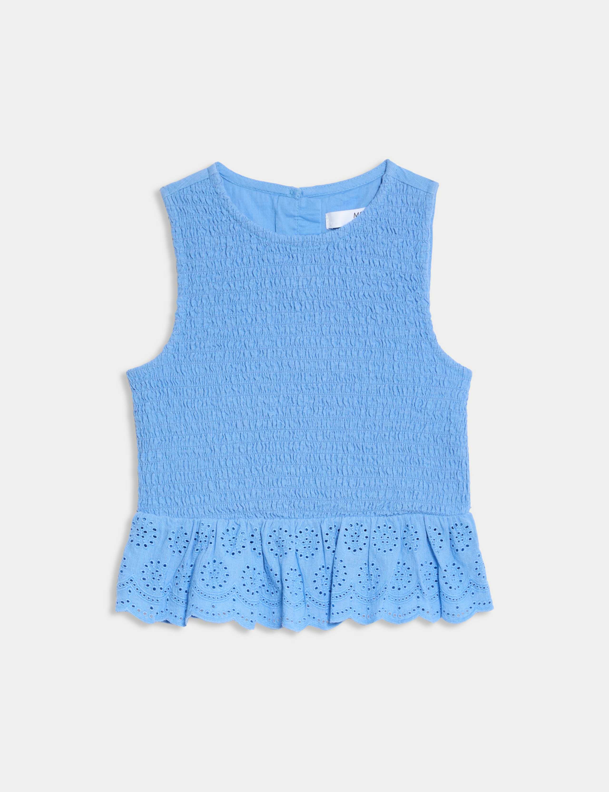 Pure Cotton Shirred Top (2-10 Yrs) 2 of 6