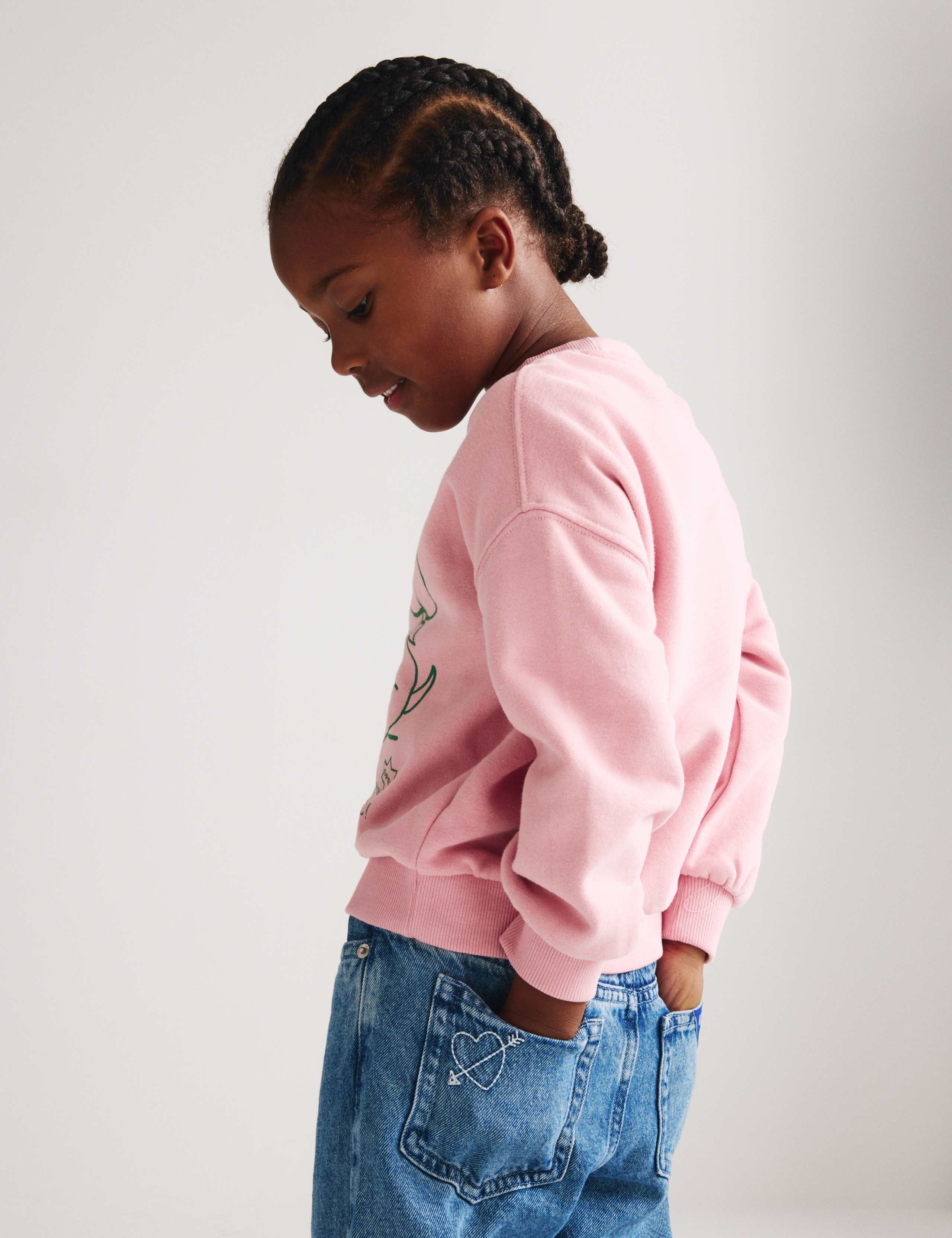 Cotton Rich Cafe Friends Sweatshirt (2-8 Yrs) 3 of 6