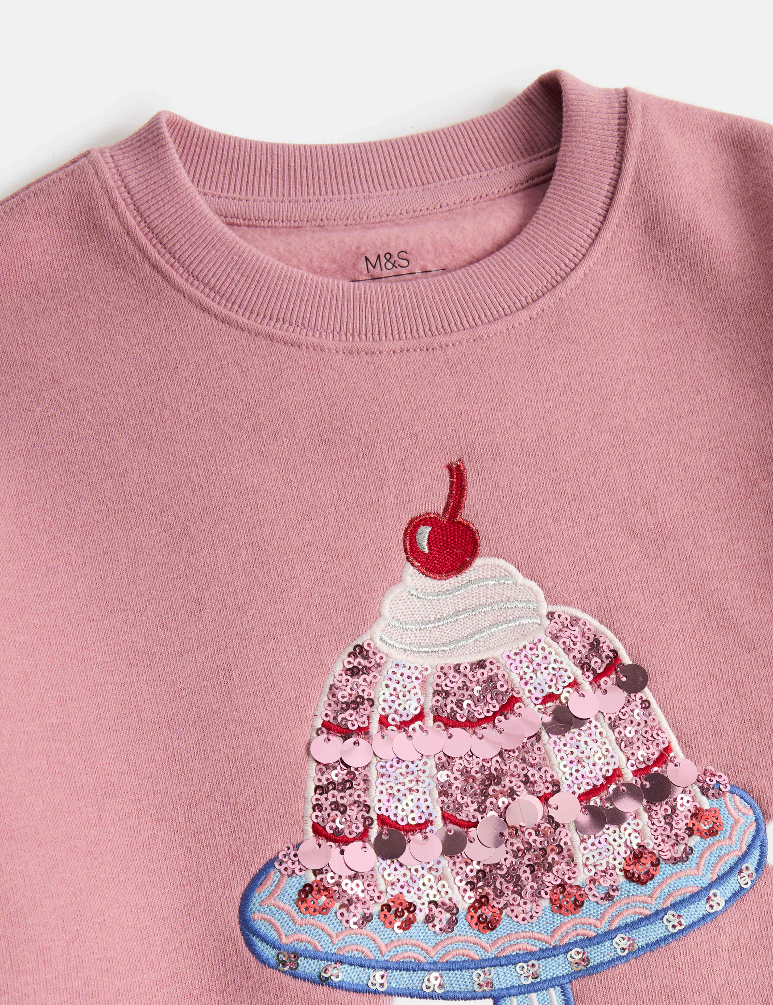 Cotton Rich Jelly Sweatshirt (2-8 Yrs) 2 of 2