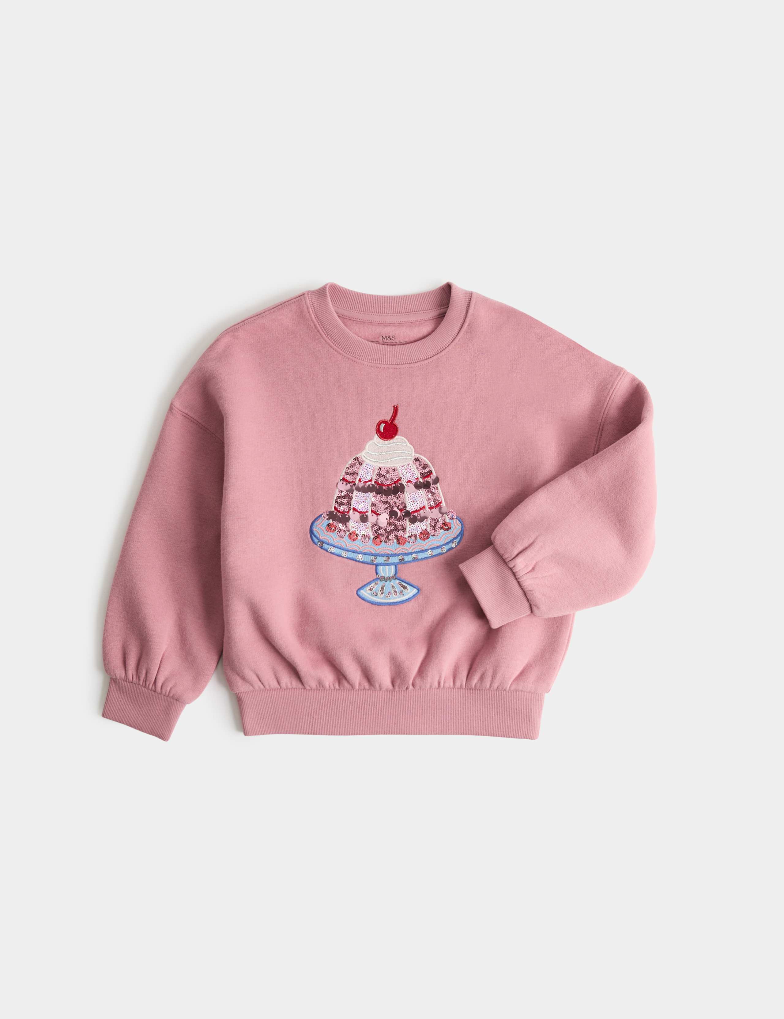 Cotton Rich Jelly Sweatshirt (2-8 Yrs) 1 of 2