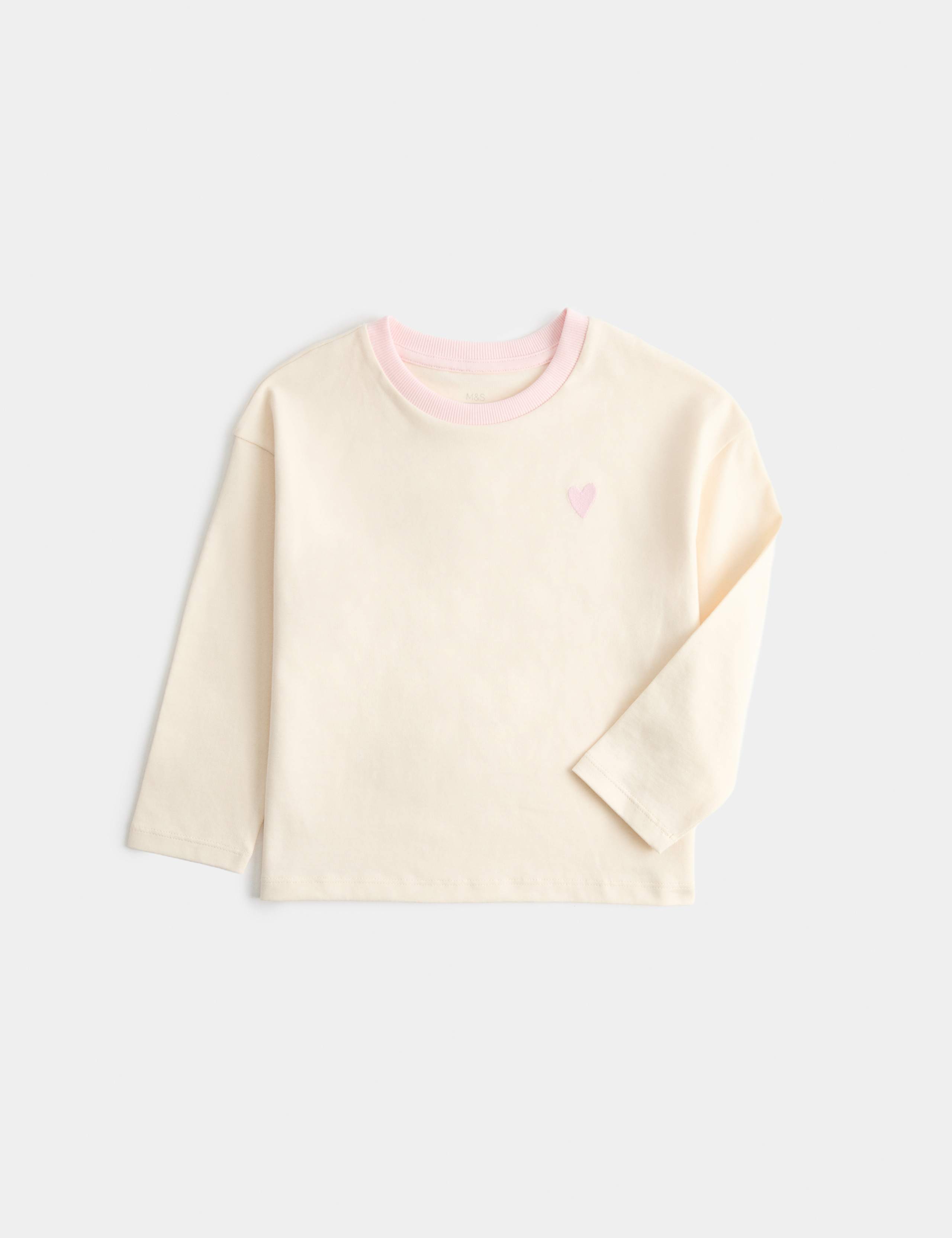 Pure Cotton Embroidered Top (2-8 Yrs) 1 of 1