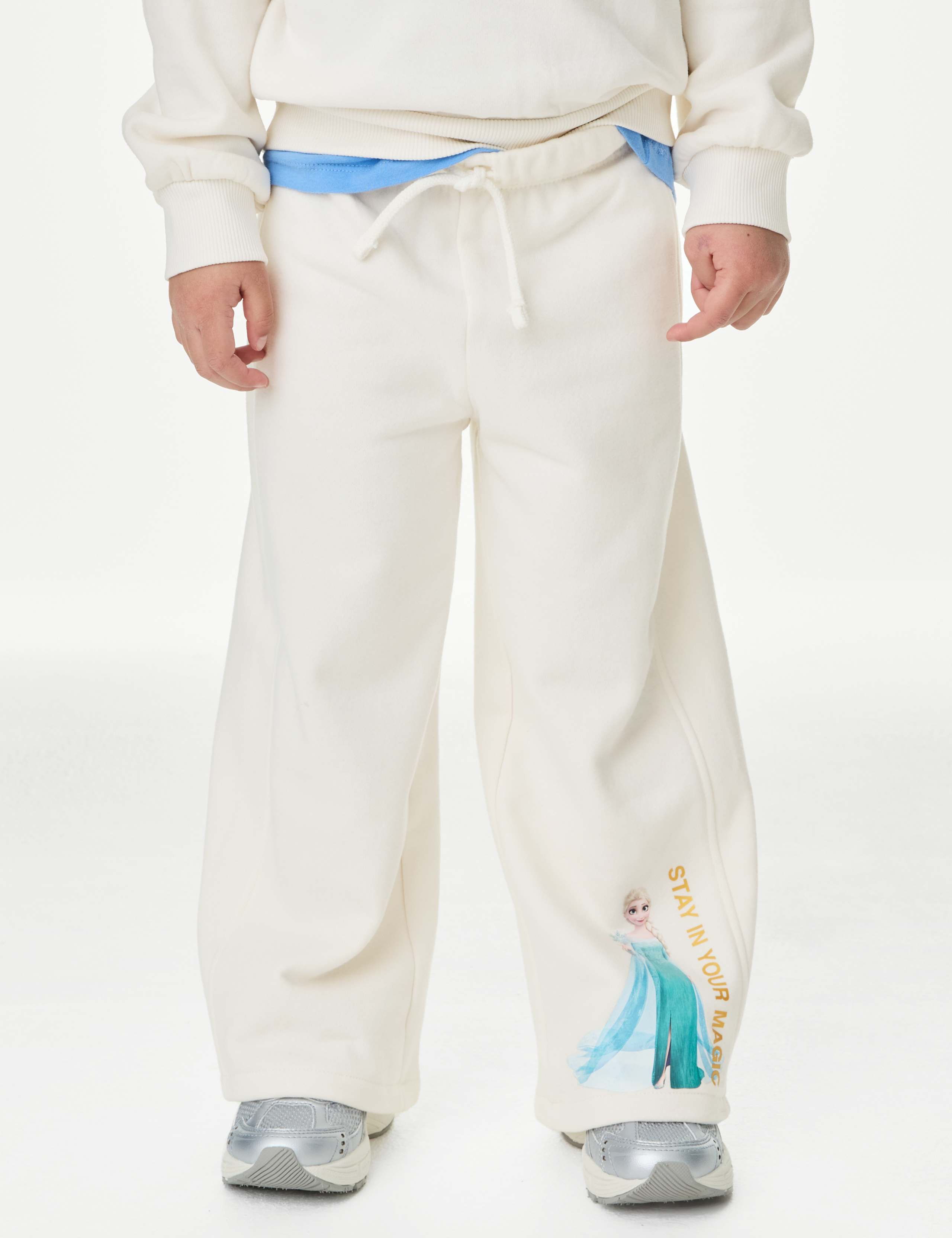2pc Cotton Rich Frozen™ Joggers and Sweatshirt (2-8 Yrs) 6 of 7