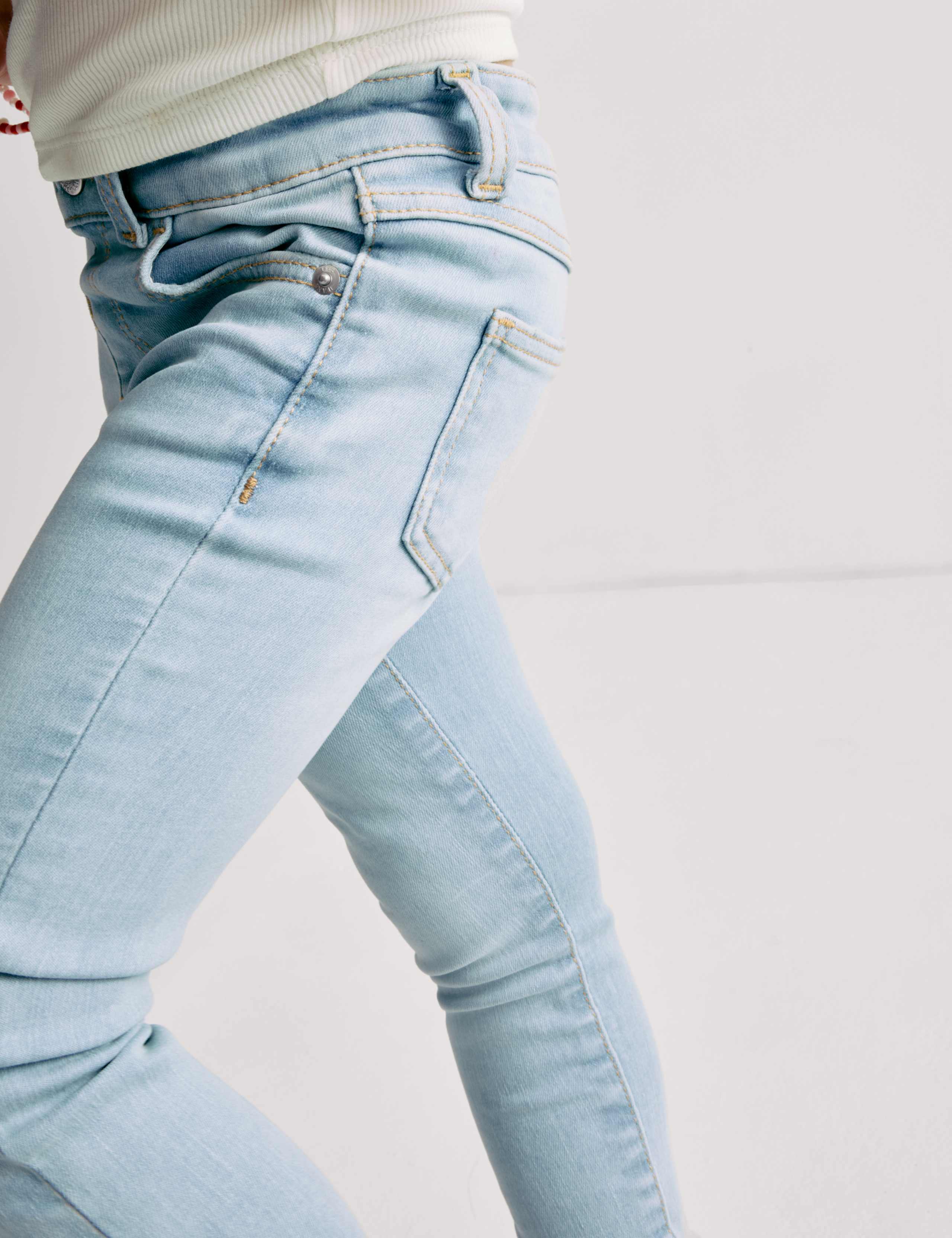 Skinny Cotton Rich Faded Jeans (2-8 Yrs) 8 of 8