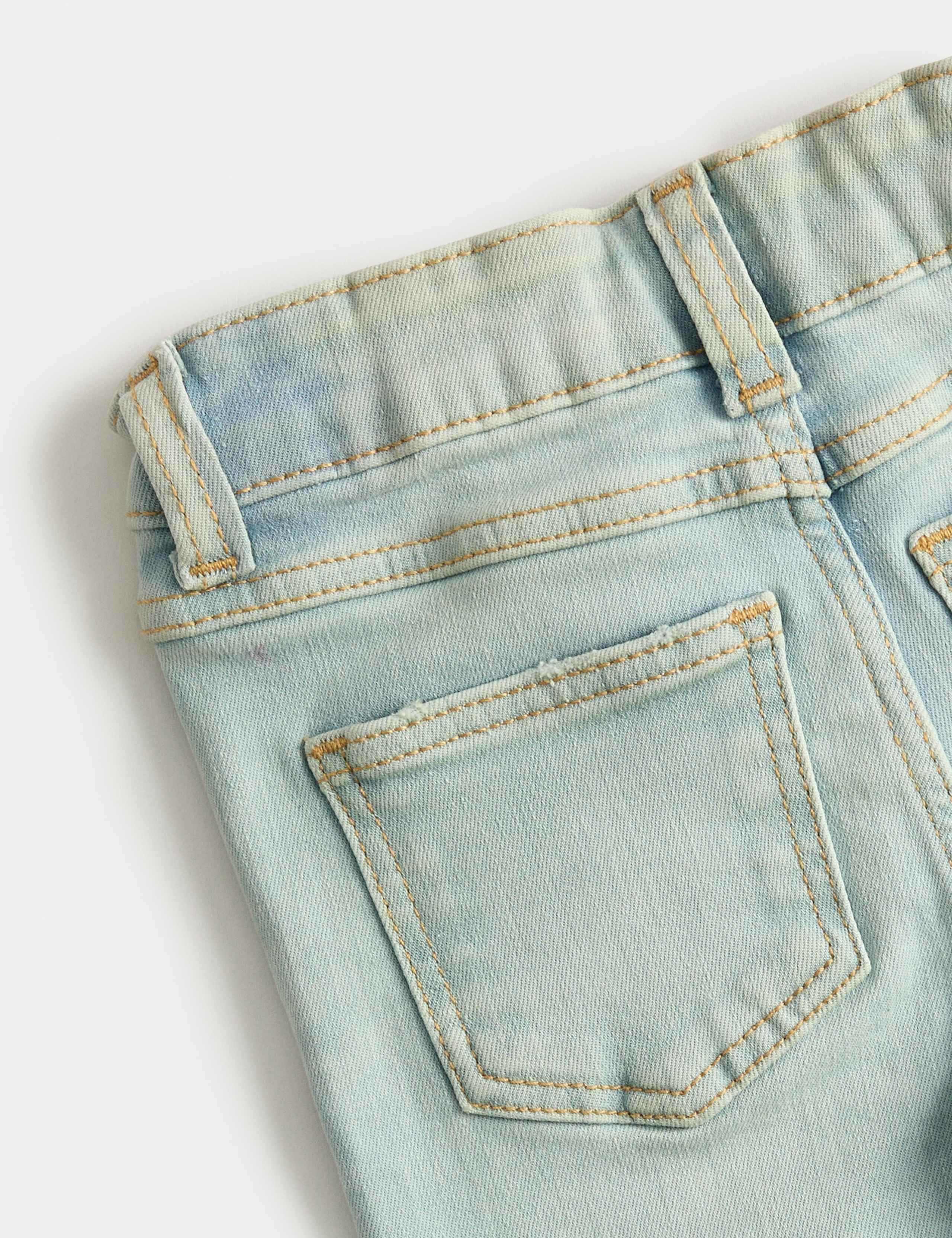 Skinny Cotton Rich Faded Jeans (2-8 Yrs) 10 of 10